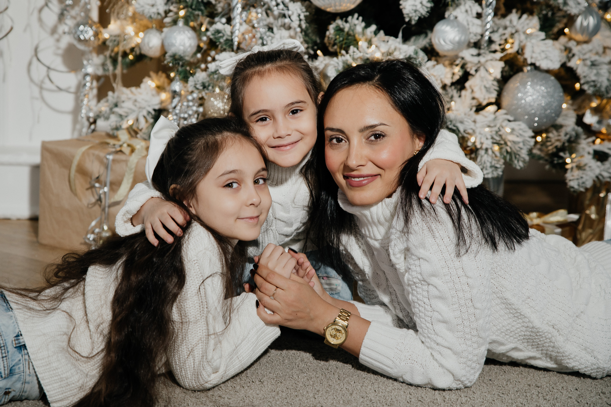 СЕМЕЙНАЯ НОВОГОДНЯЯ ФОТОСЕССИЯ СЕМЬЯ ГУСЕЙНОВЫХ. Саенко Людмила Фотограф из Тулы