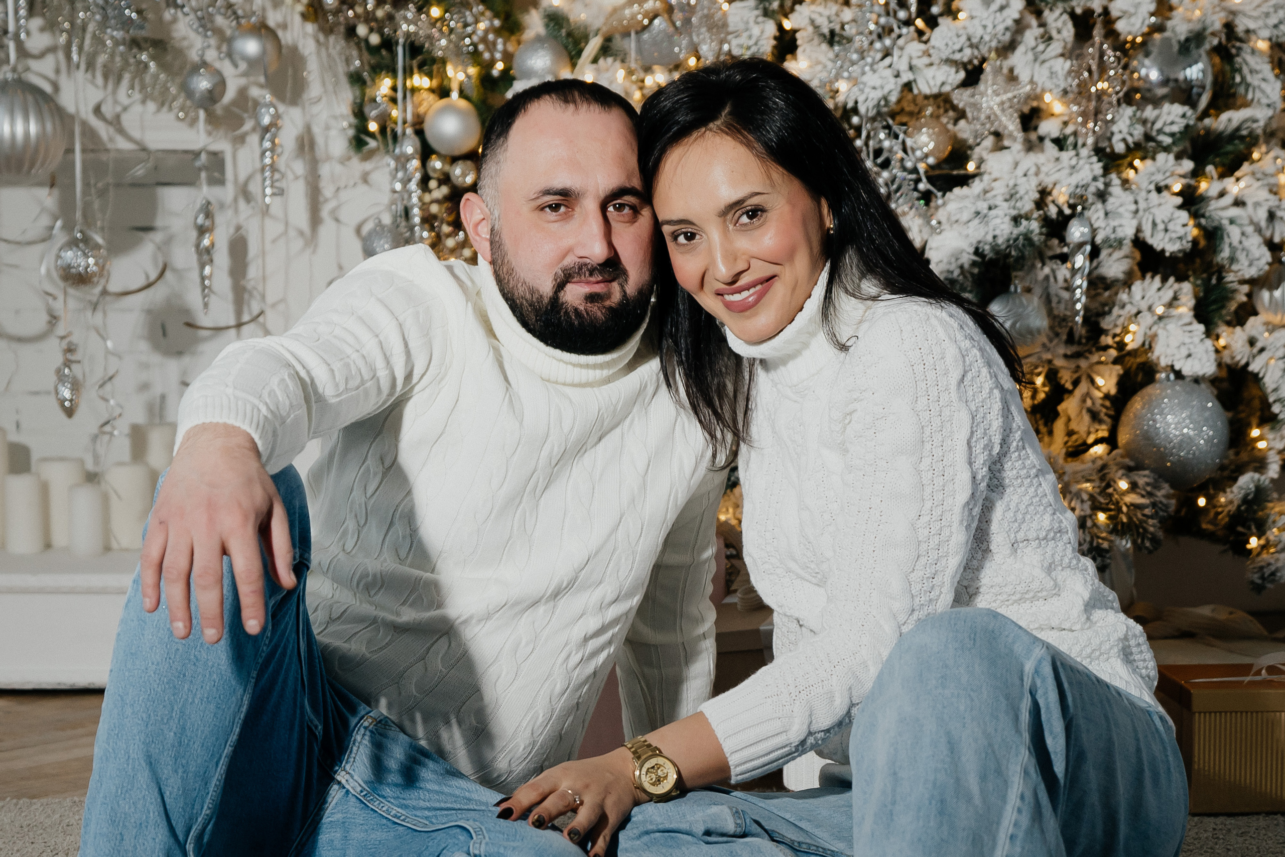 СЕМЕЙНАЯ НОВОГОДНЯЯ ФОТОСЕССИЯ СЕМЬЯ ГУСЕЙНОВЫХ. Саенко Людмила Фотограф из Тулы