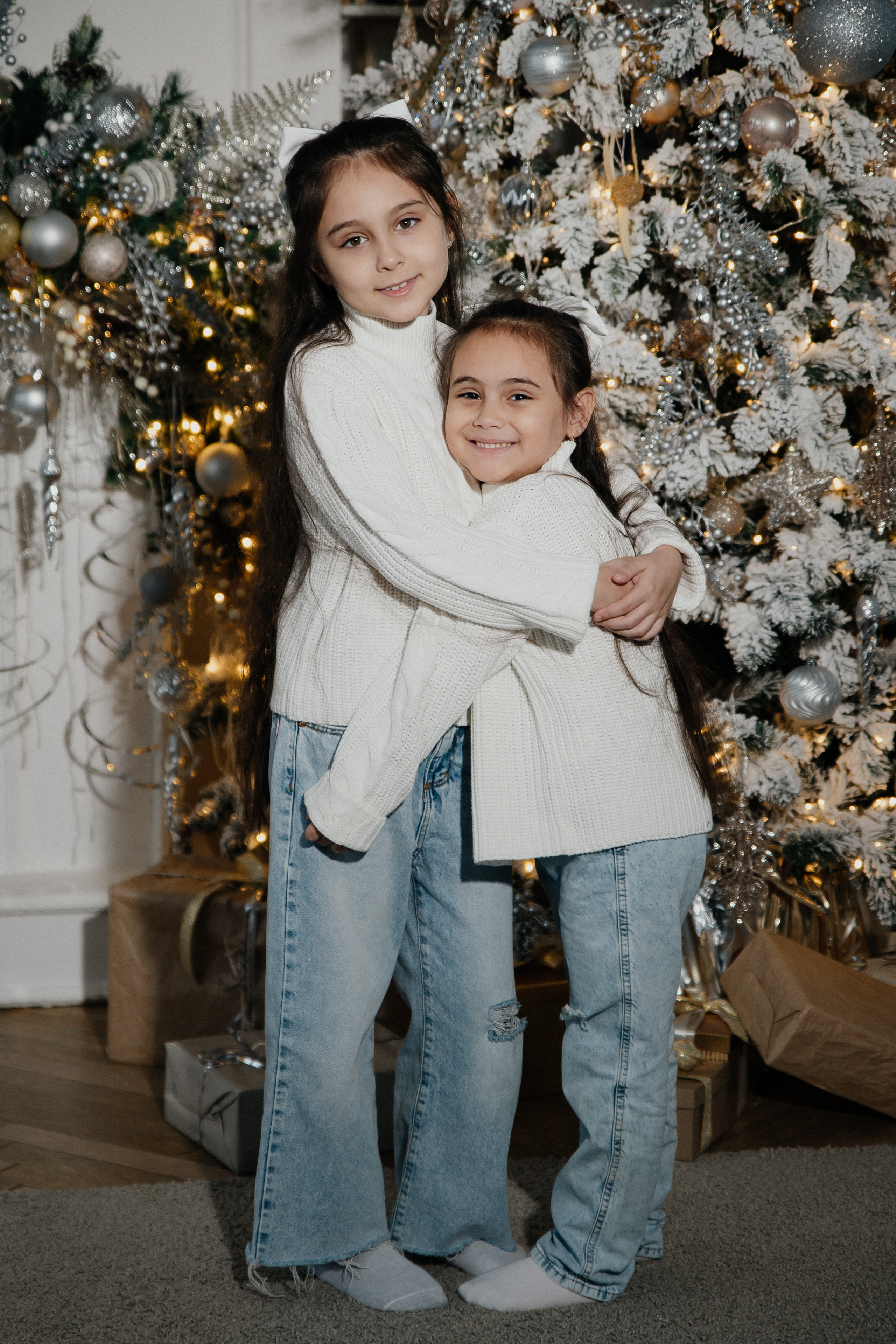 СЕМЕЙНАЯ НОВОГОДНЯЯ ФОТОСЕССИЯ СЕМЬЯ ГУСЕЙНОВЫХ. Саенко Людмила Фотограф из Тулы