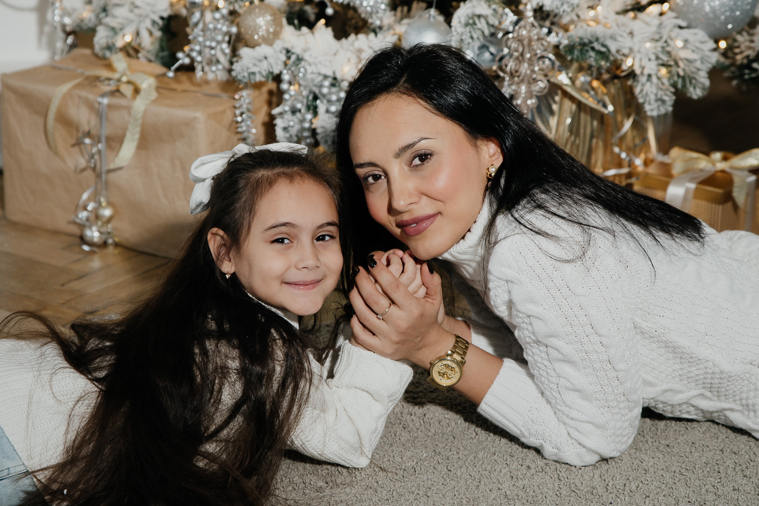 СЕМЕЙНАЯ НОВОГОДНЯЯ ФОТОСЕССИЯ СЕМЬЯ ГУСЕЙНОВЫХ. Саенко Людмила Фотограф из Тулы