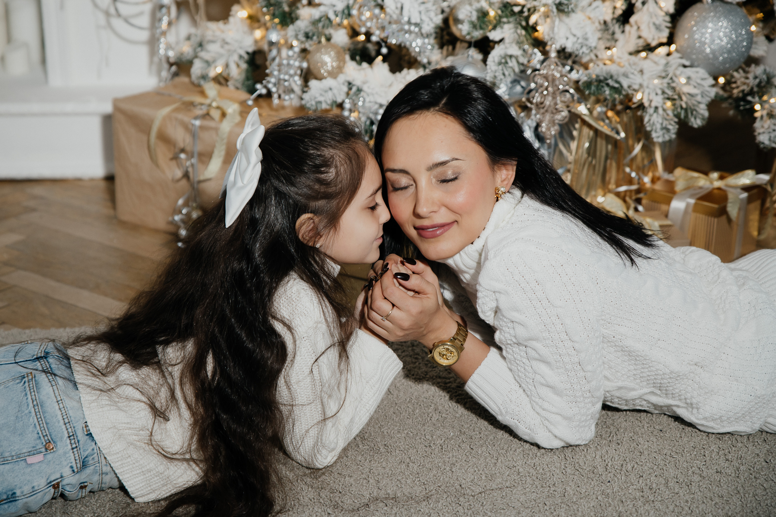 СЕМЕЙНАЯ НОВОГОДНЯЯ ФОТОСЕССИЯ СЕМЬЯ ГУСЕЙНОВЫХ. Саенко Людмила Фотограф из Тулы