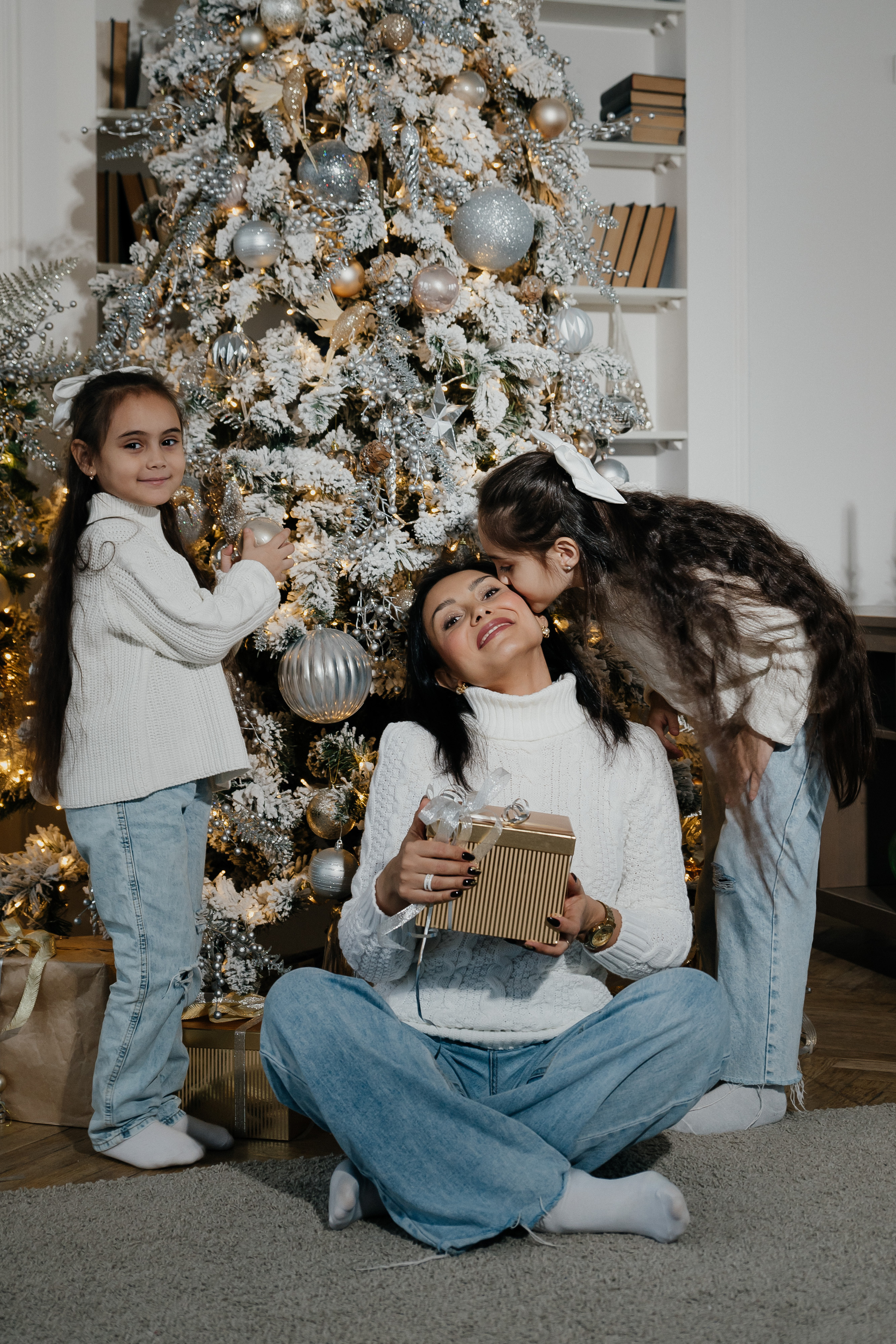 СЕМЕЙНАЯ НОВОГОДНЯЯ ФОТОСЕССИЯ СЕМЬЯ ГУСЕЙНОВЫХ. Саенко Людмила Фотограф из Тулы