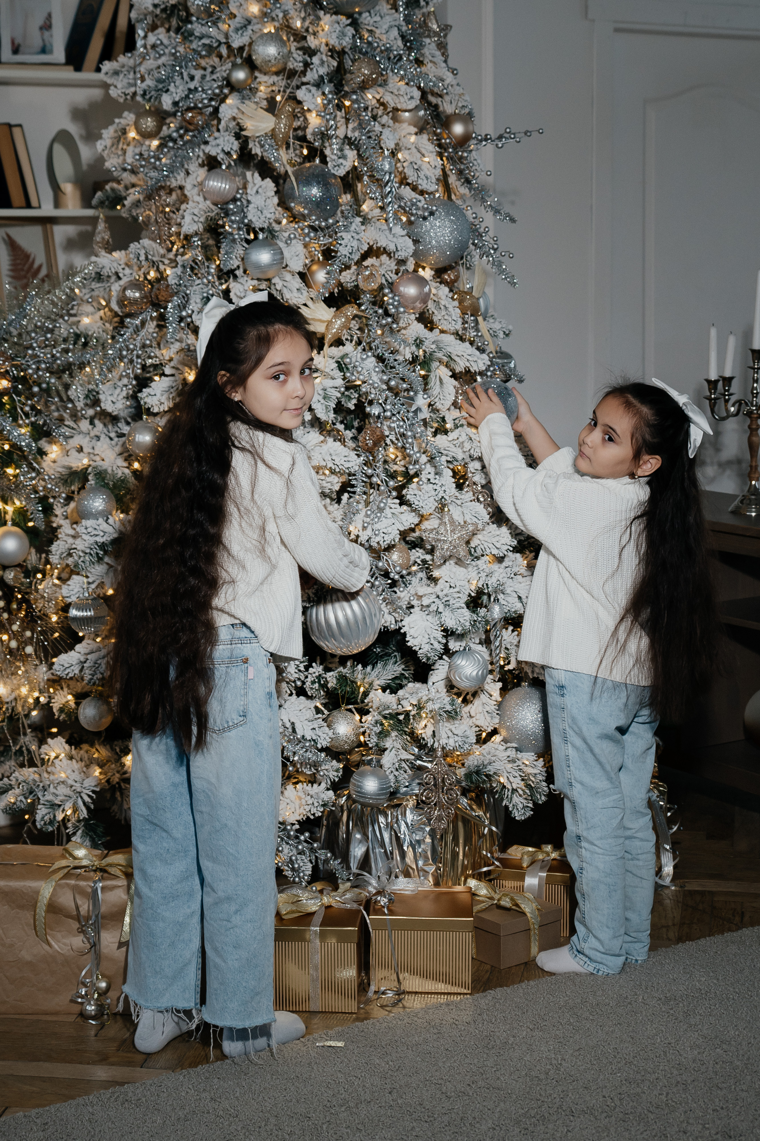 СЕМЕЙНАЯ НОВОГОДНЯЯ ФОТОСЕССИЯ СЕМЬЯ ГУСЕЙНОВЫХ. Саенко Людмила Фотограф из Тулы