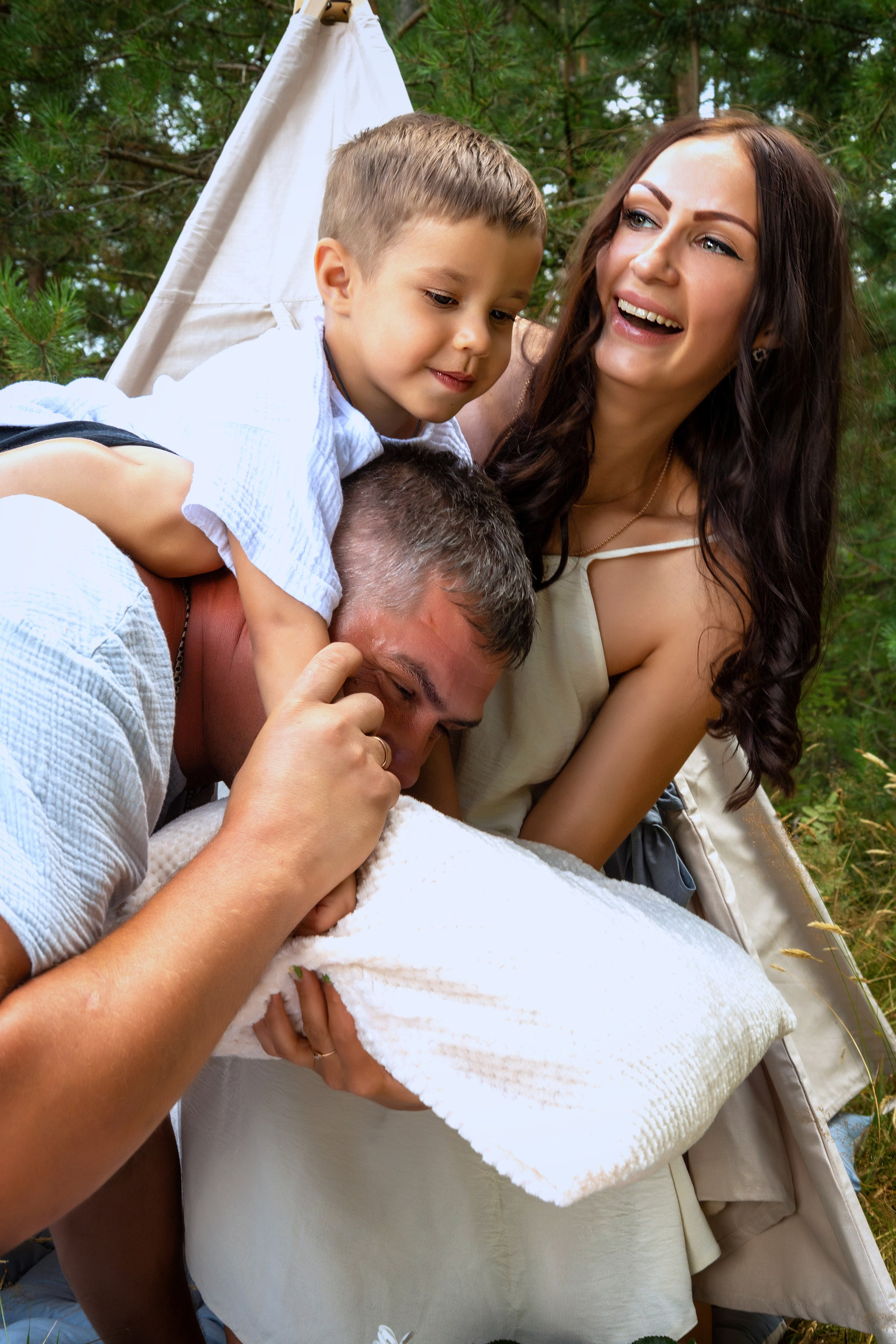 Семья Сиордиа. Фотограф Надежда Гольцева