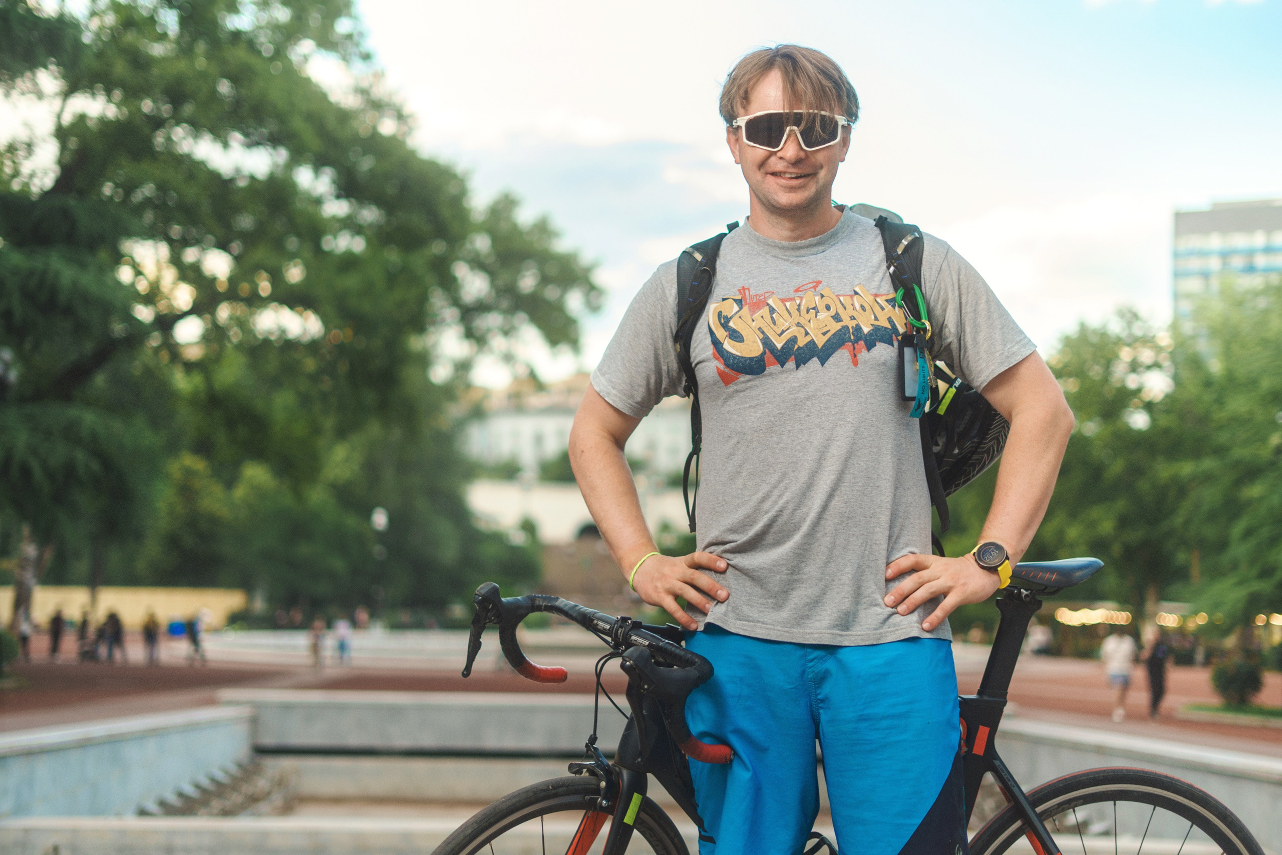 Йога в парке, Тбилиси. Андрей Фадеев фото видео Тбилиси