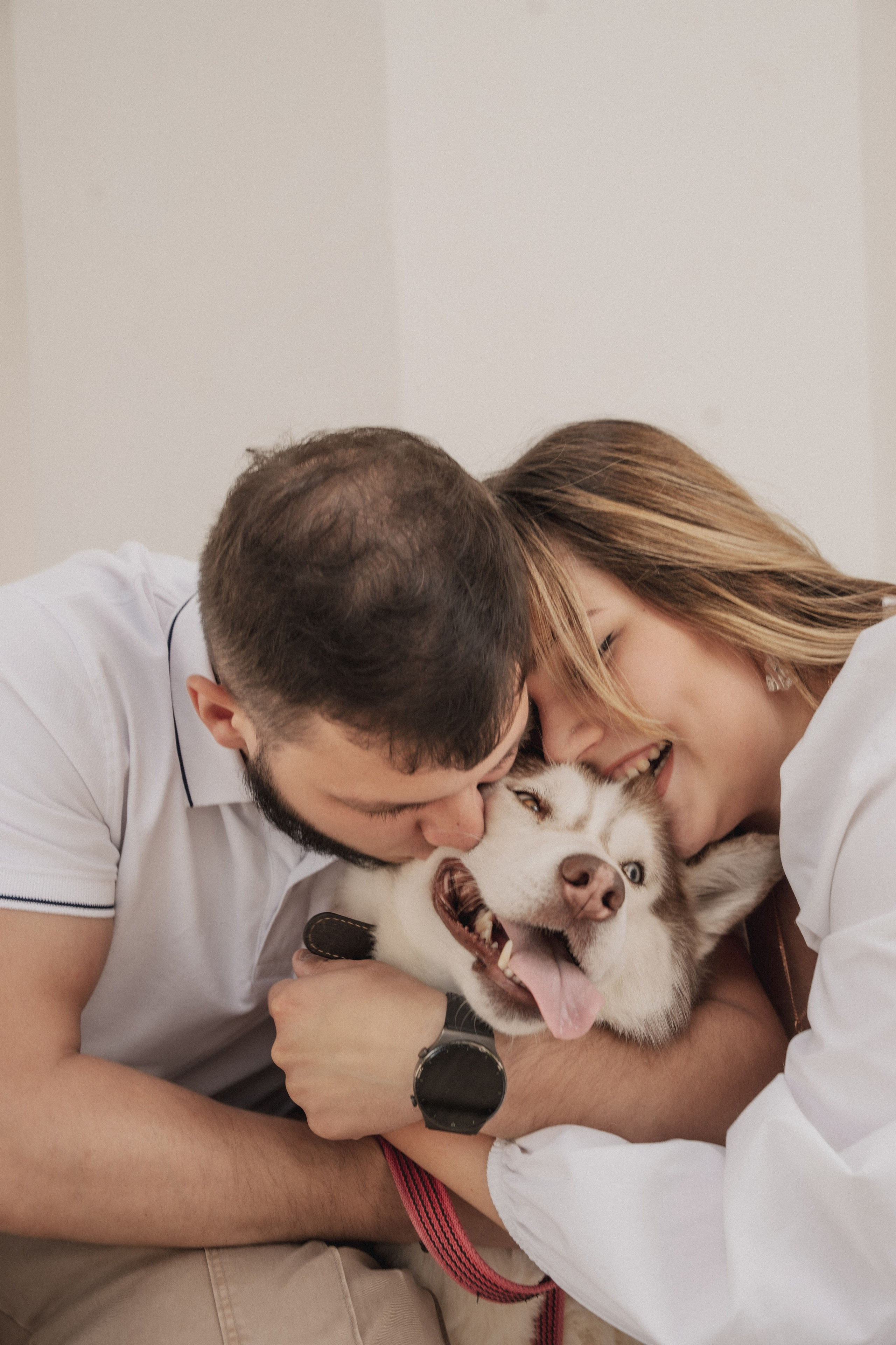 Дарья ♡ Максим ✧ Чоки — История любви, когда в семье есть хаски. Свадебный и портретный фотограф в Москве, Светлана Янковая