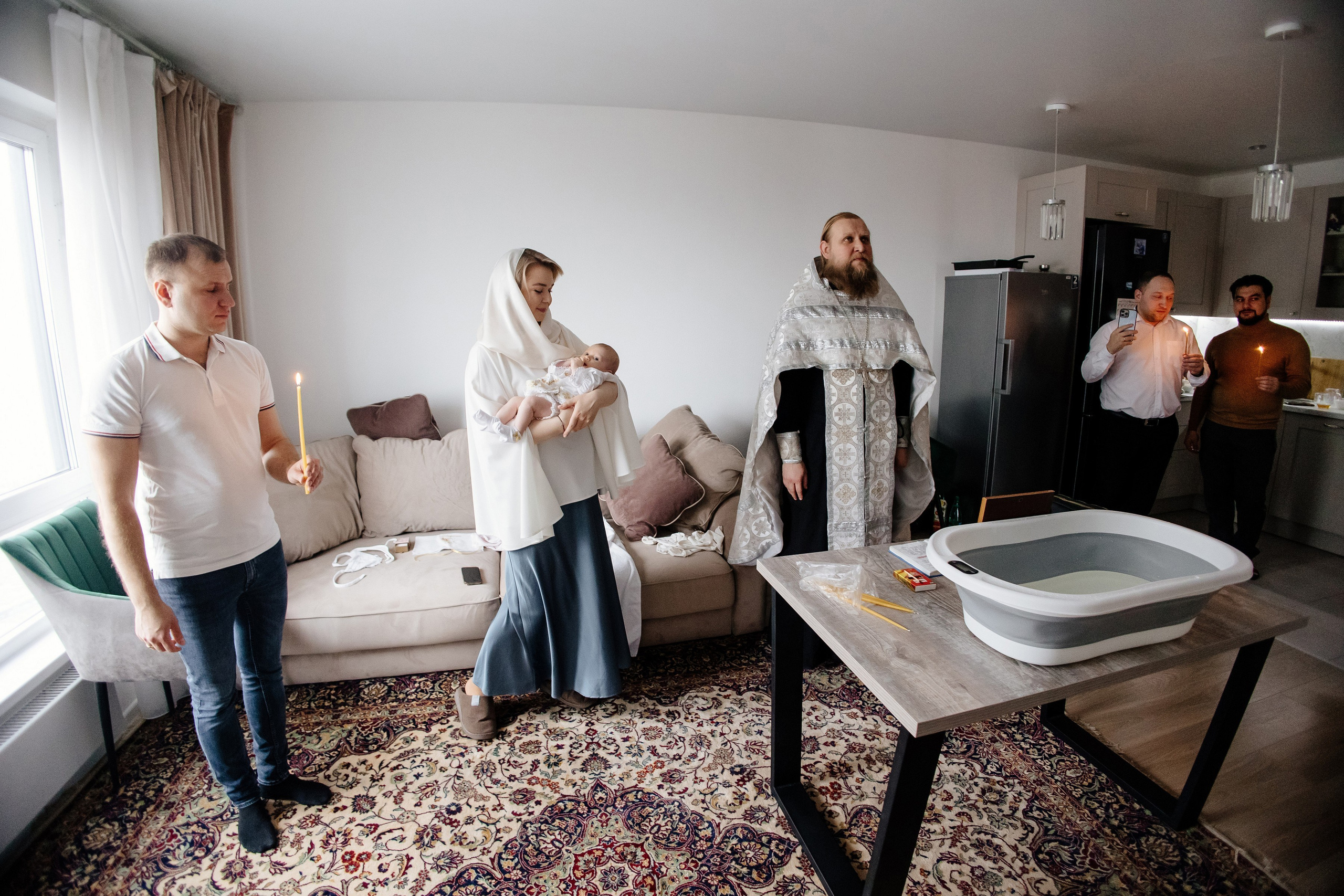 Крещение Стефании. Свадебный и семейный фотограф Екатерина Иванова