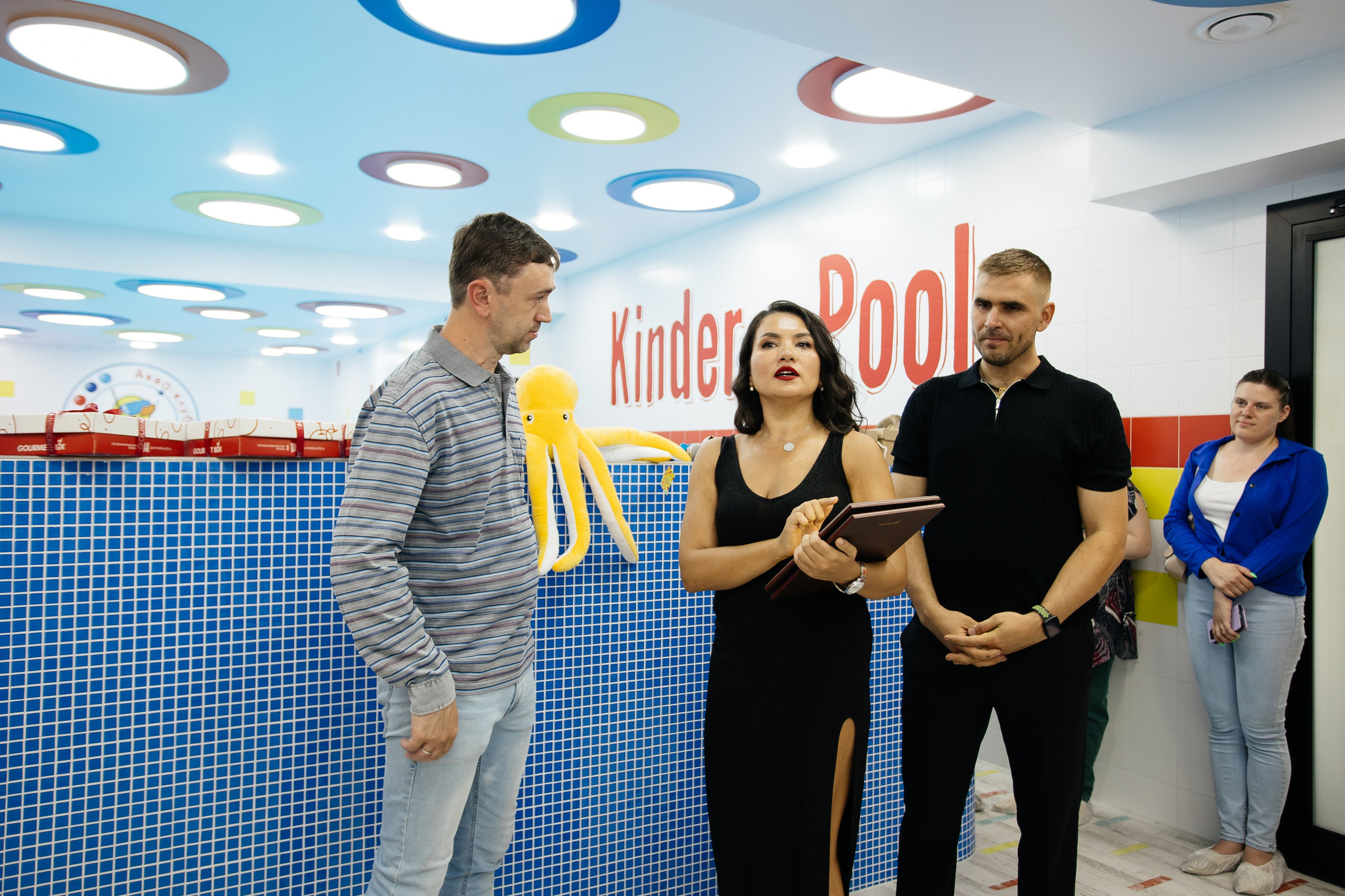 Открытие бассейна. Фотограф в Иркутске