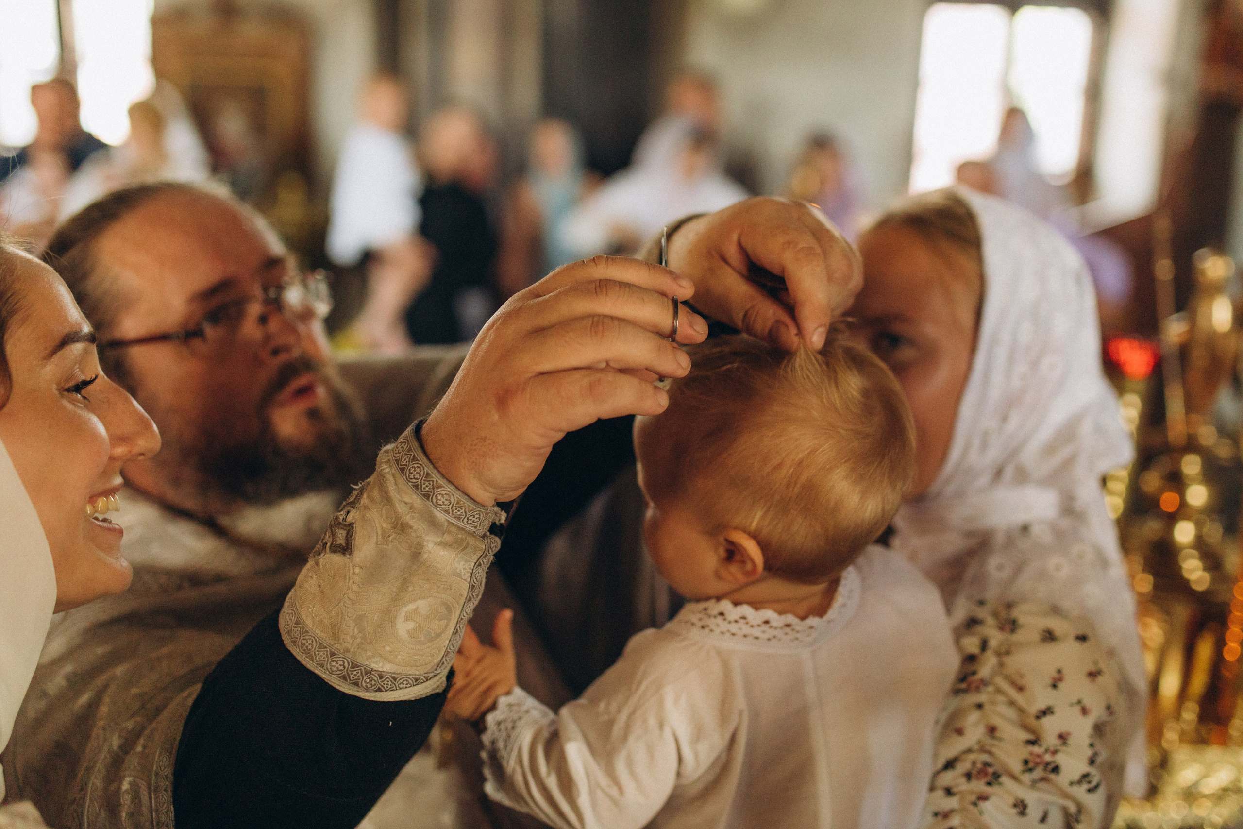 Крещение Марии. Семейный фотограф в Обнинске