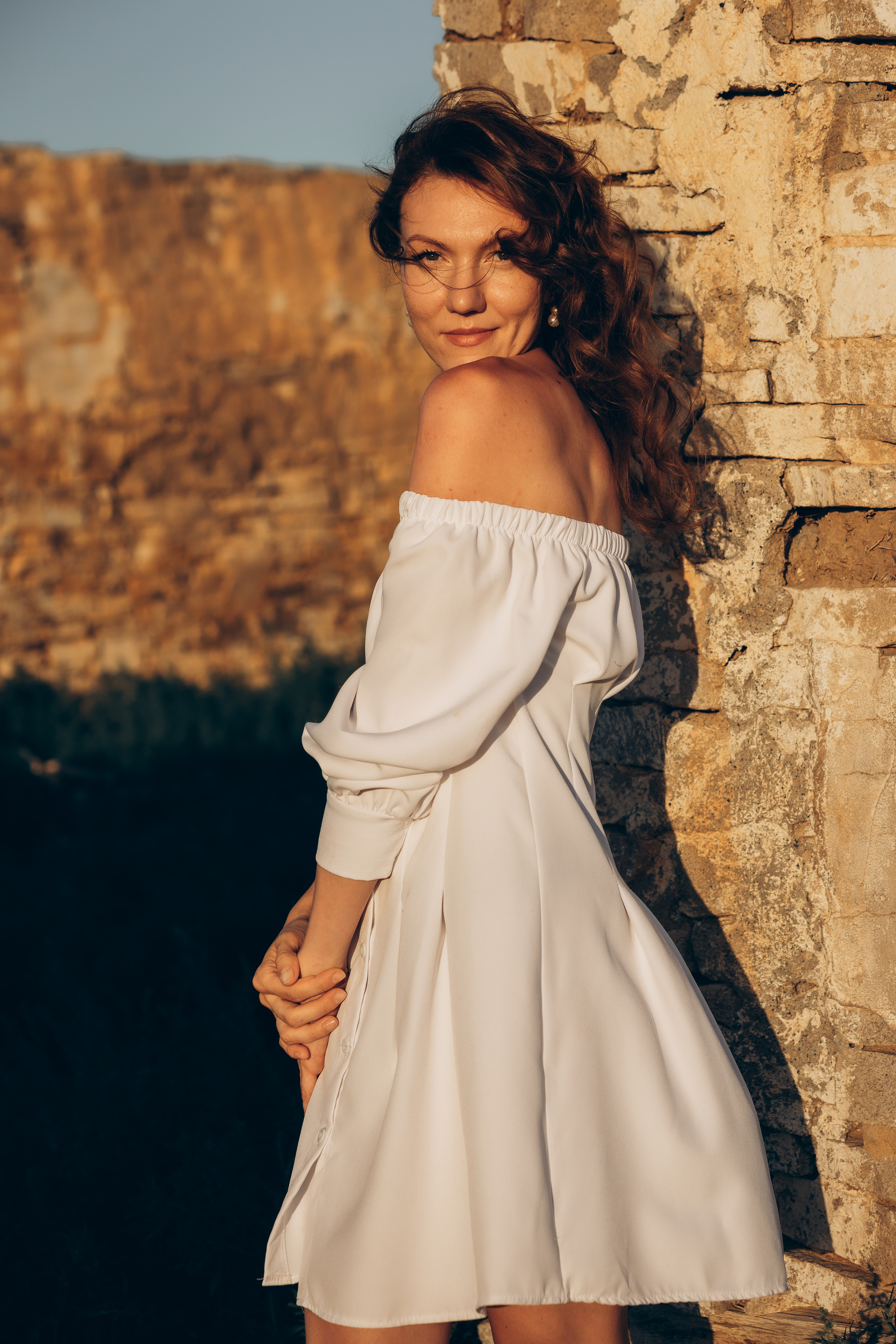 Юля в поле. Фотограф в Челябинске Снежана Резниченко