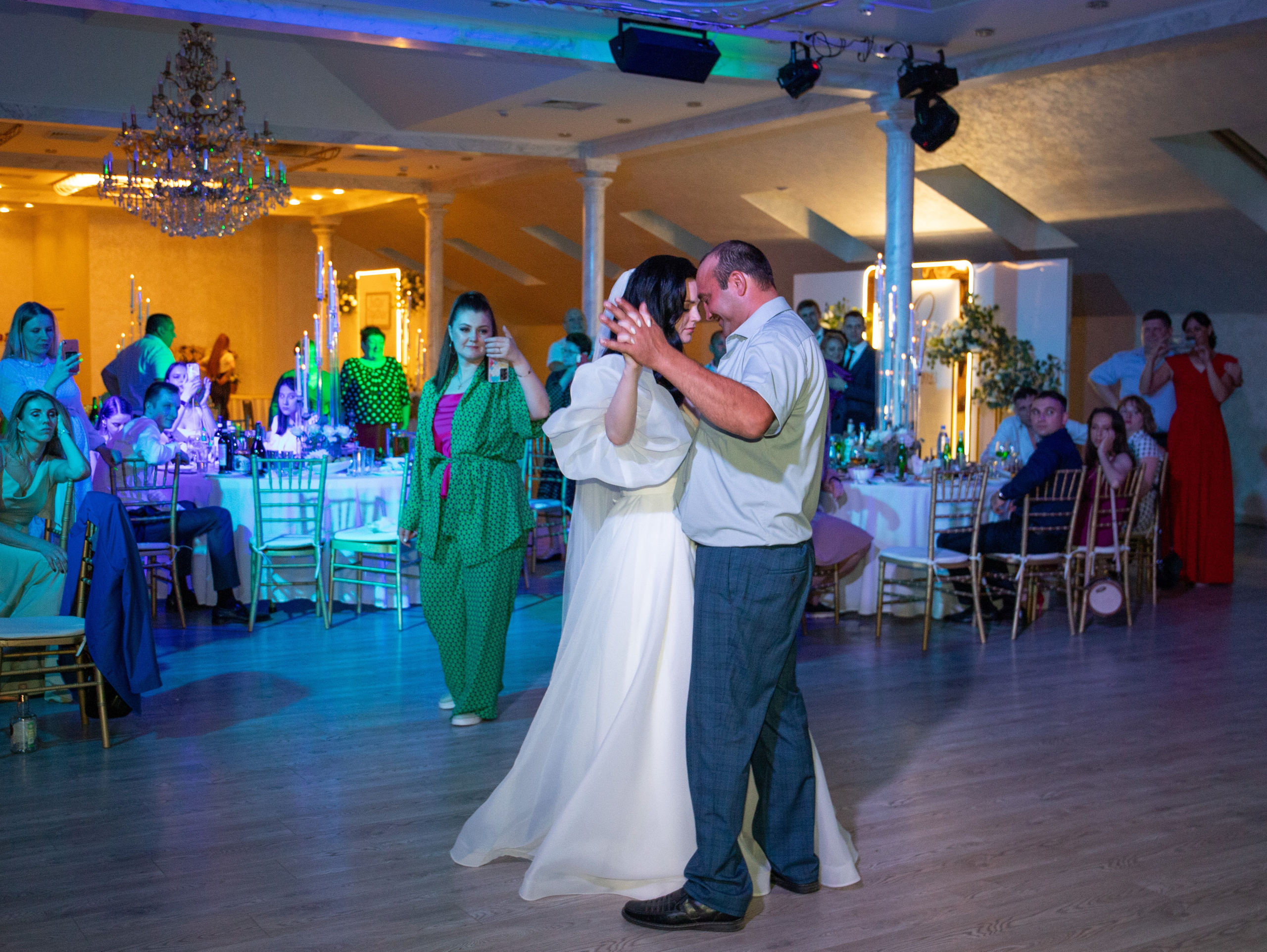 Свадебный банкет. Свадебный и семейный фотограф в Москве Мила Широких