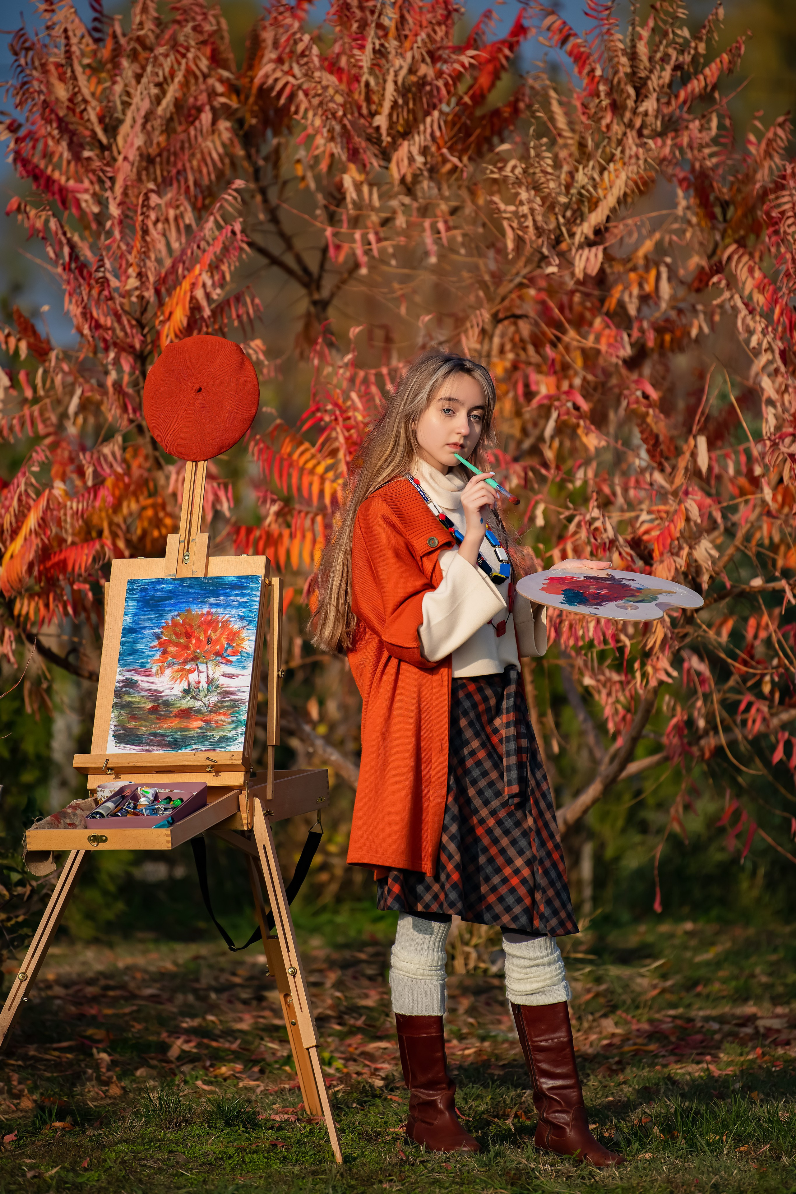 Ты рисуешь, а я рисую тебя и оба мы художники. Главная