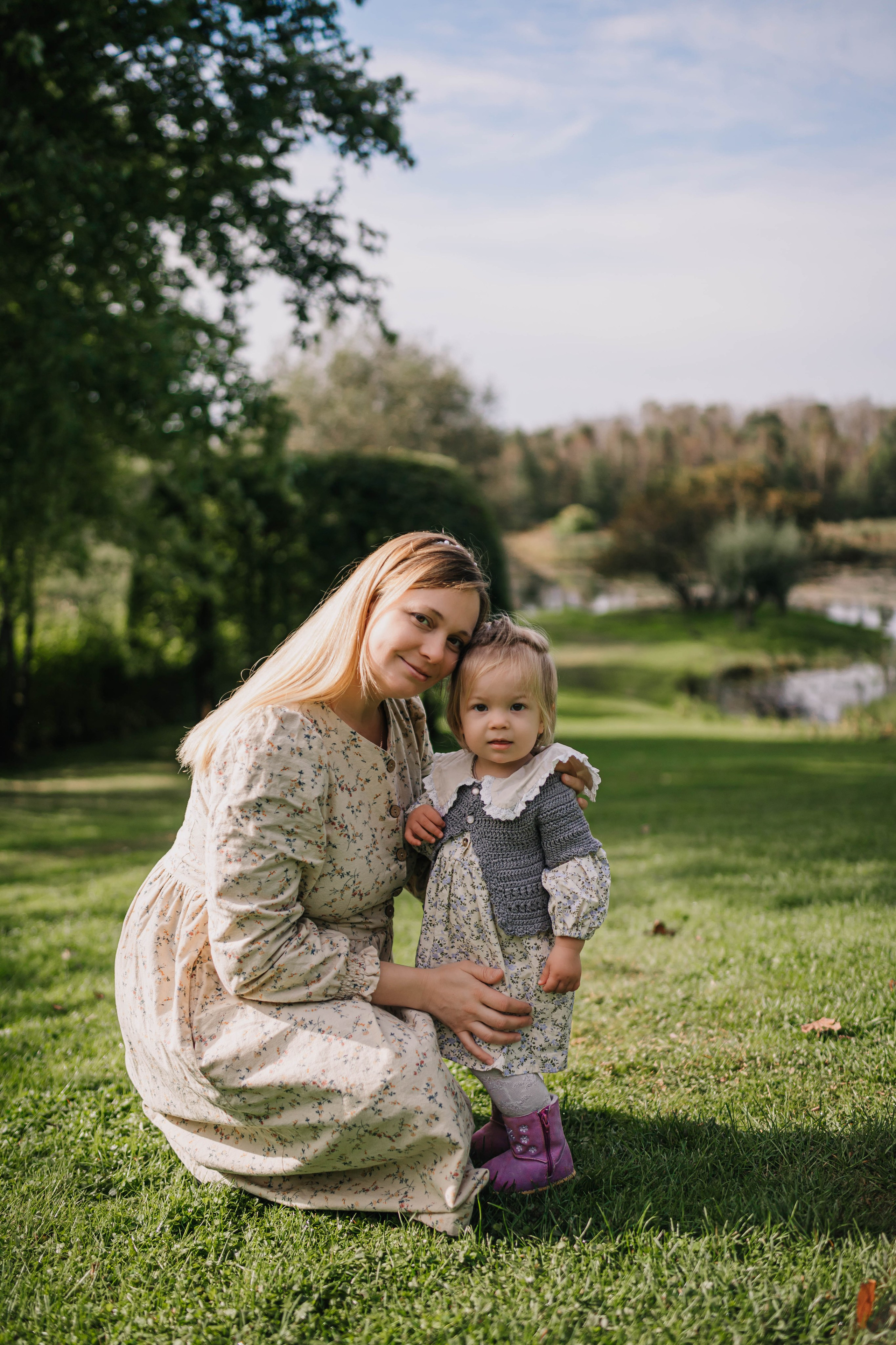 Семья. Усадьба Ореховно. Фотограф Дарья Маташкова