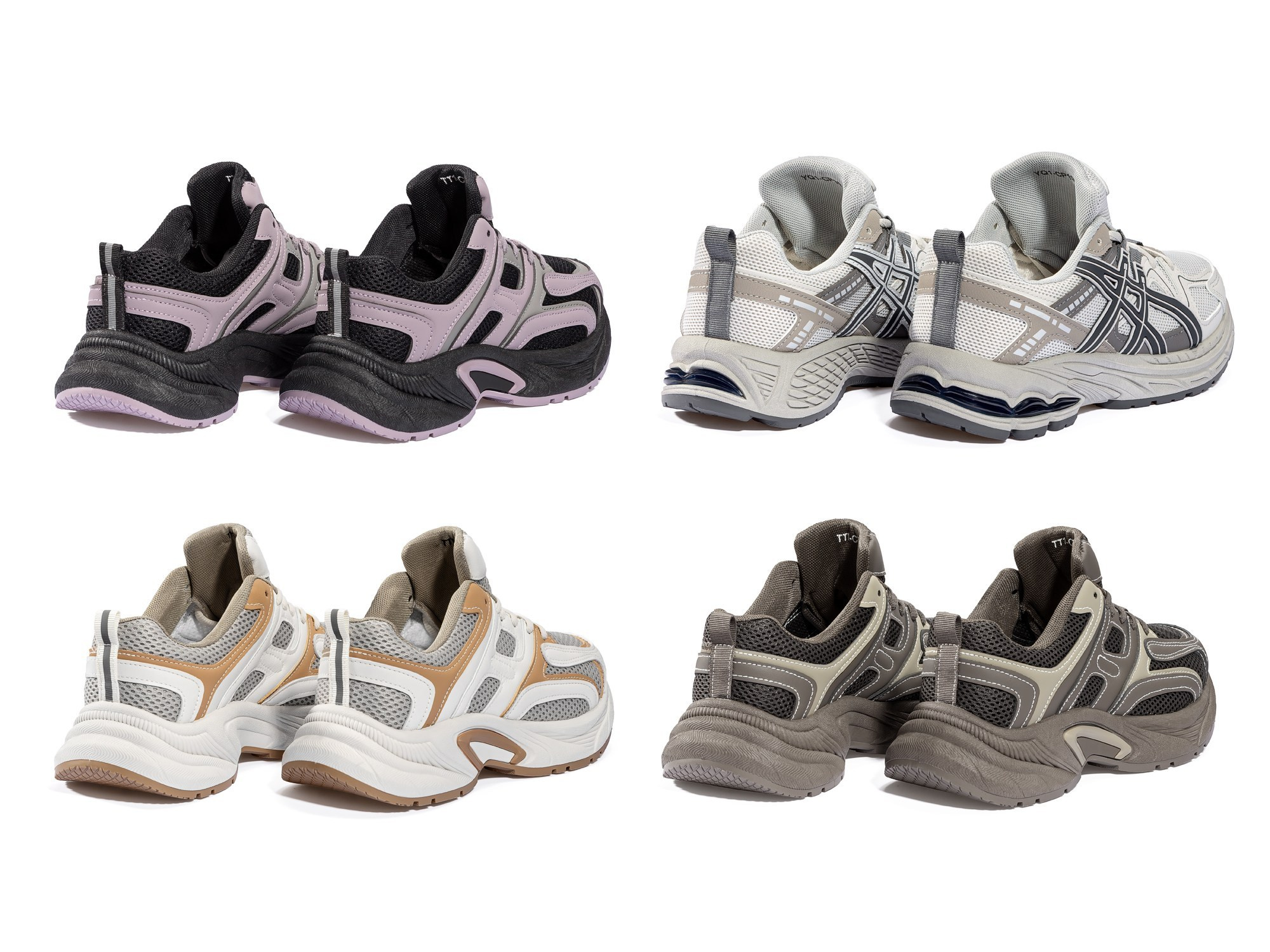 Кроссовки мужские вид сзади