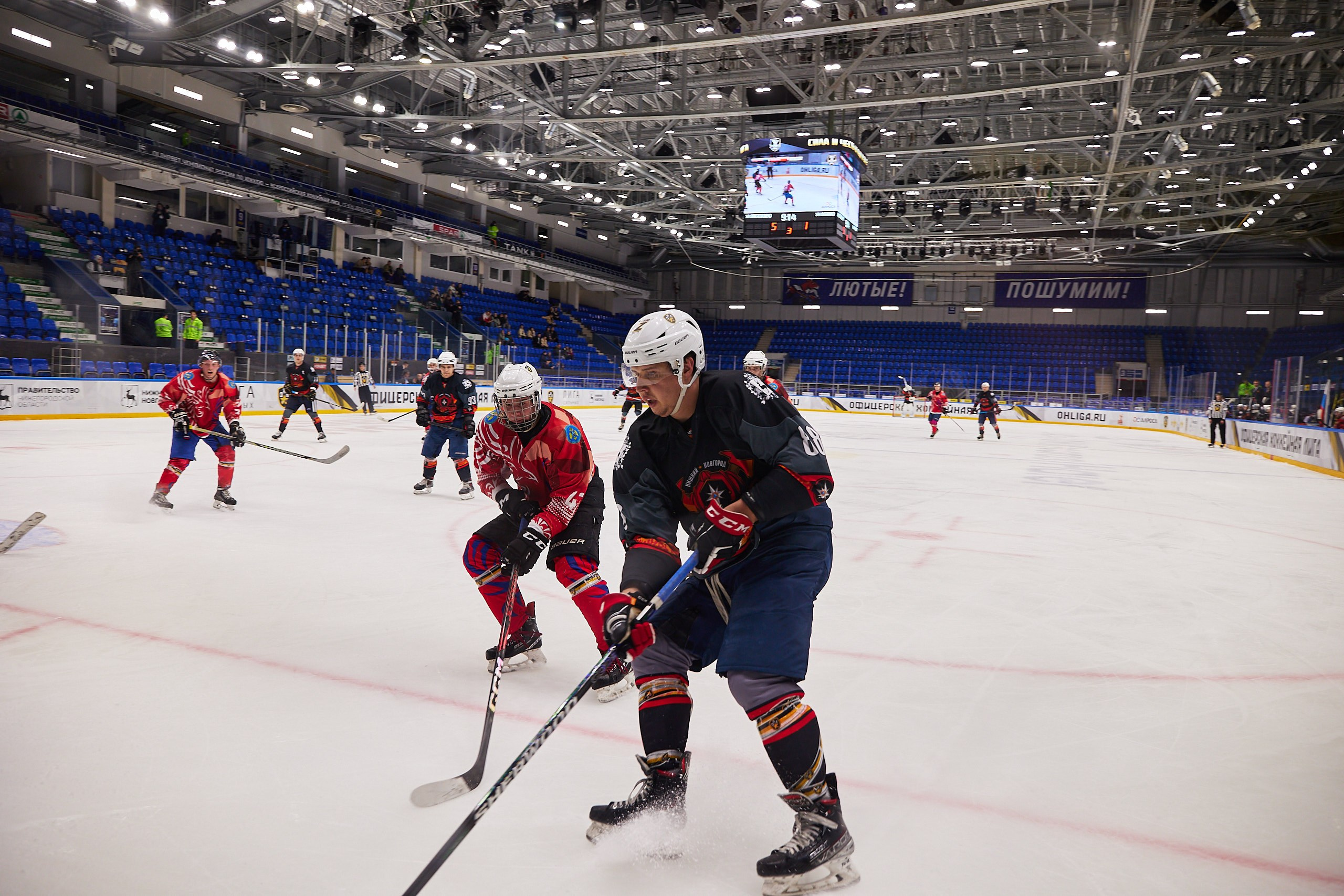 Репортаж. Офицерская хоккейная лига 2025 год. Спортивный фотограф Некрасов Денис