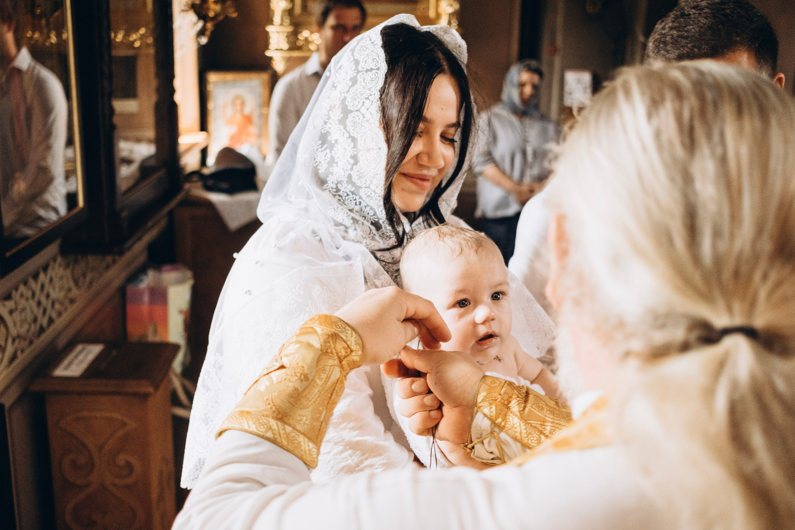 Крещение Евгения. Главная