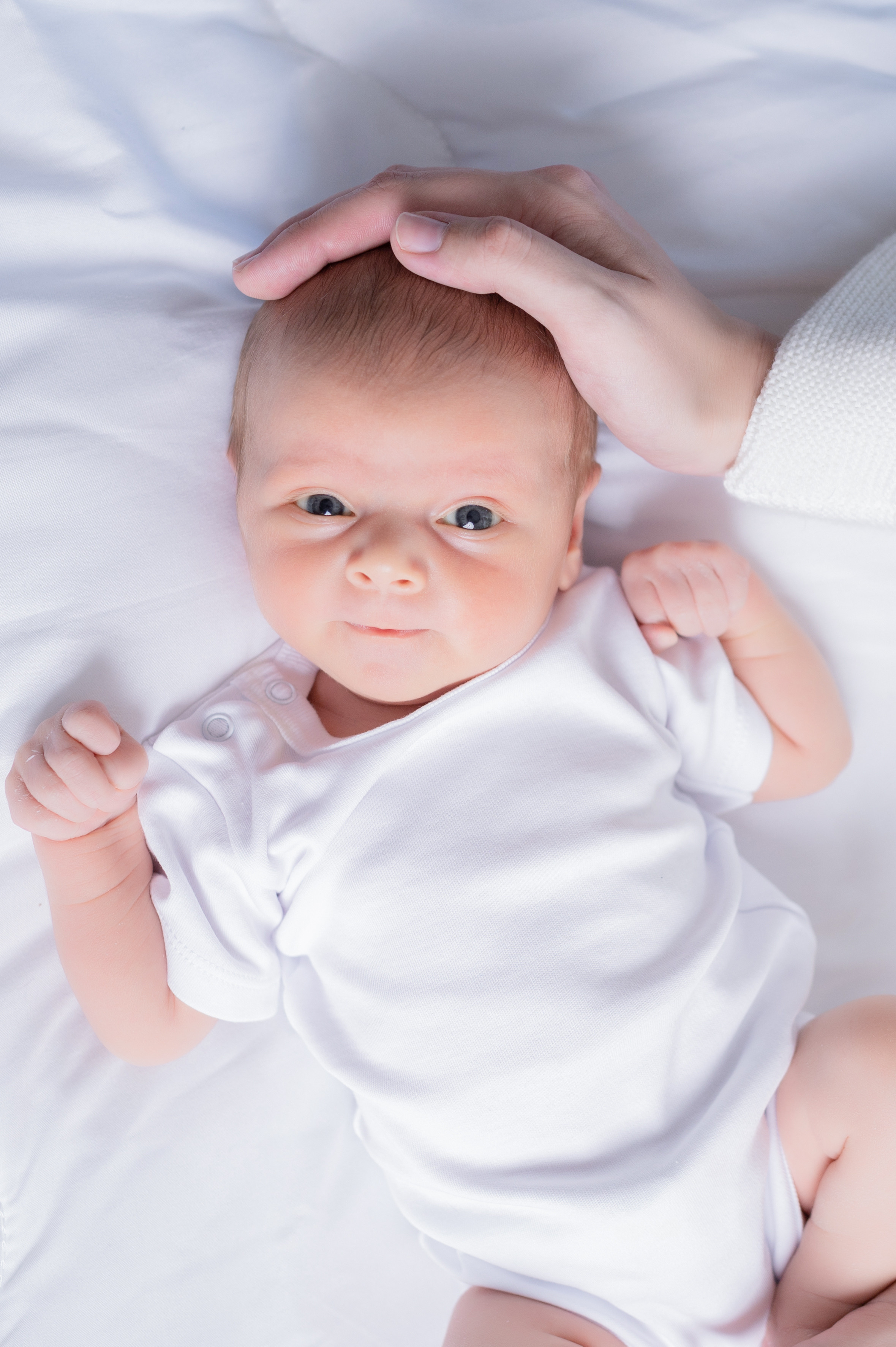 Фотосессия новорожденного в натуральном стиле спб