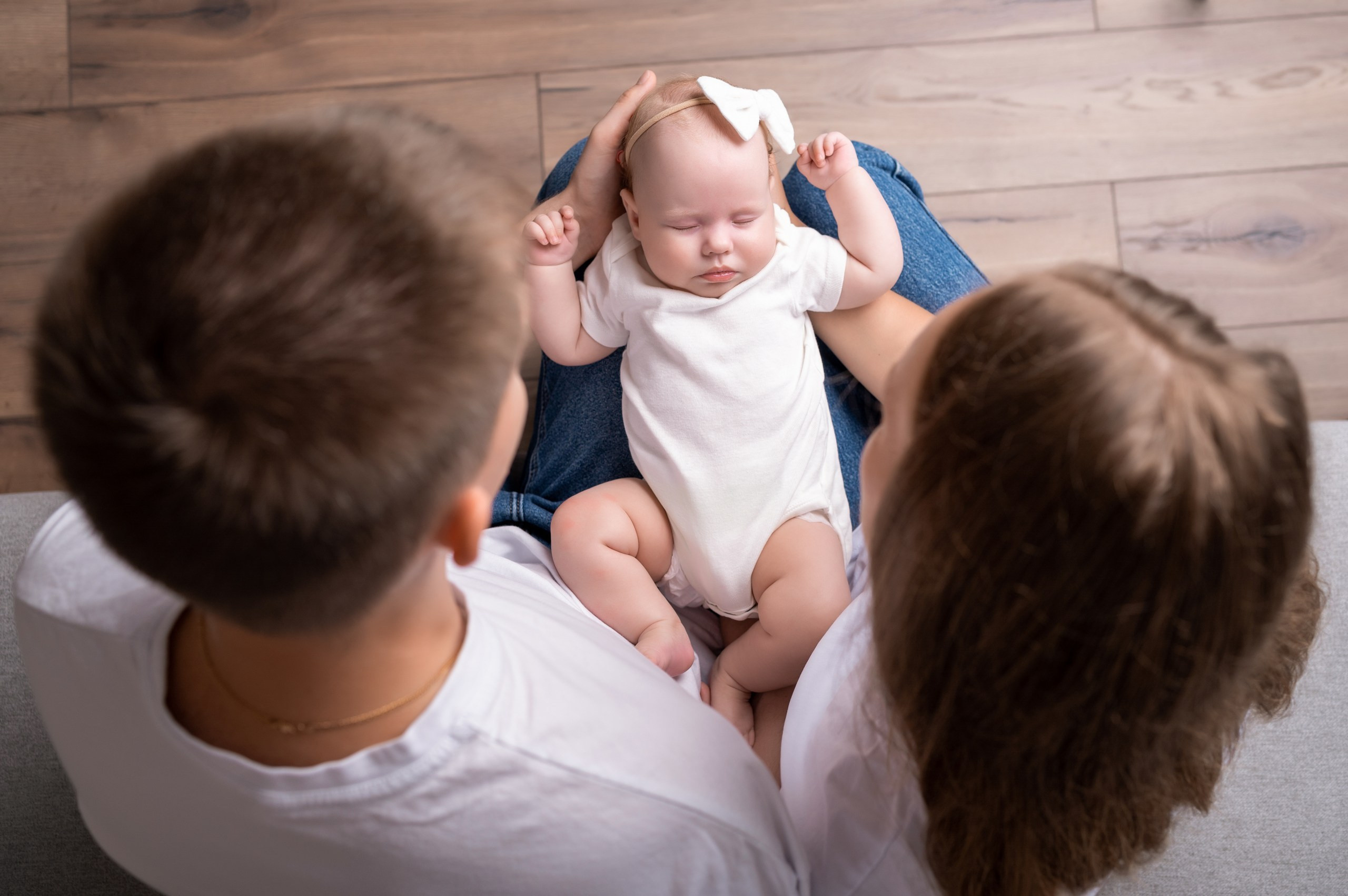 Семейная съёмка с малышом питер