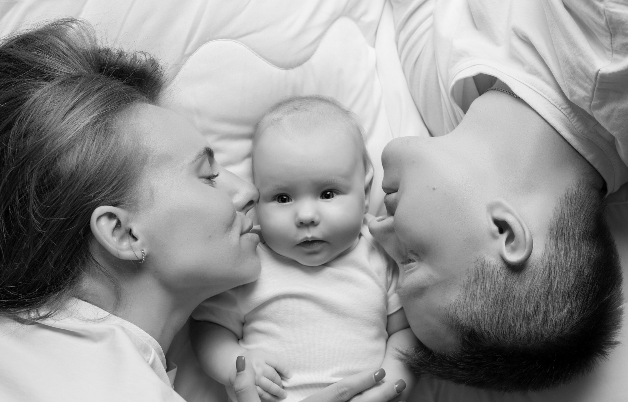 Фотосессия новорожденного в натуральном стиле Питер