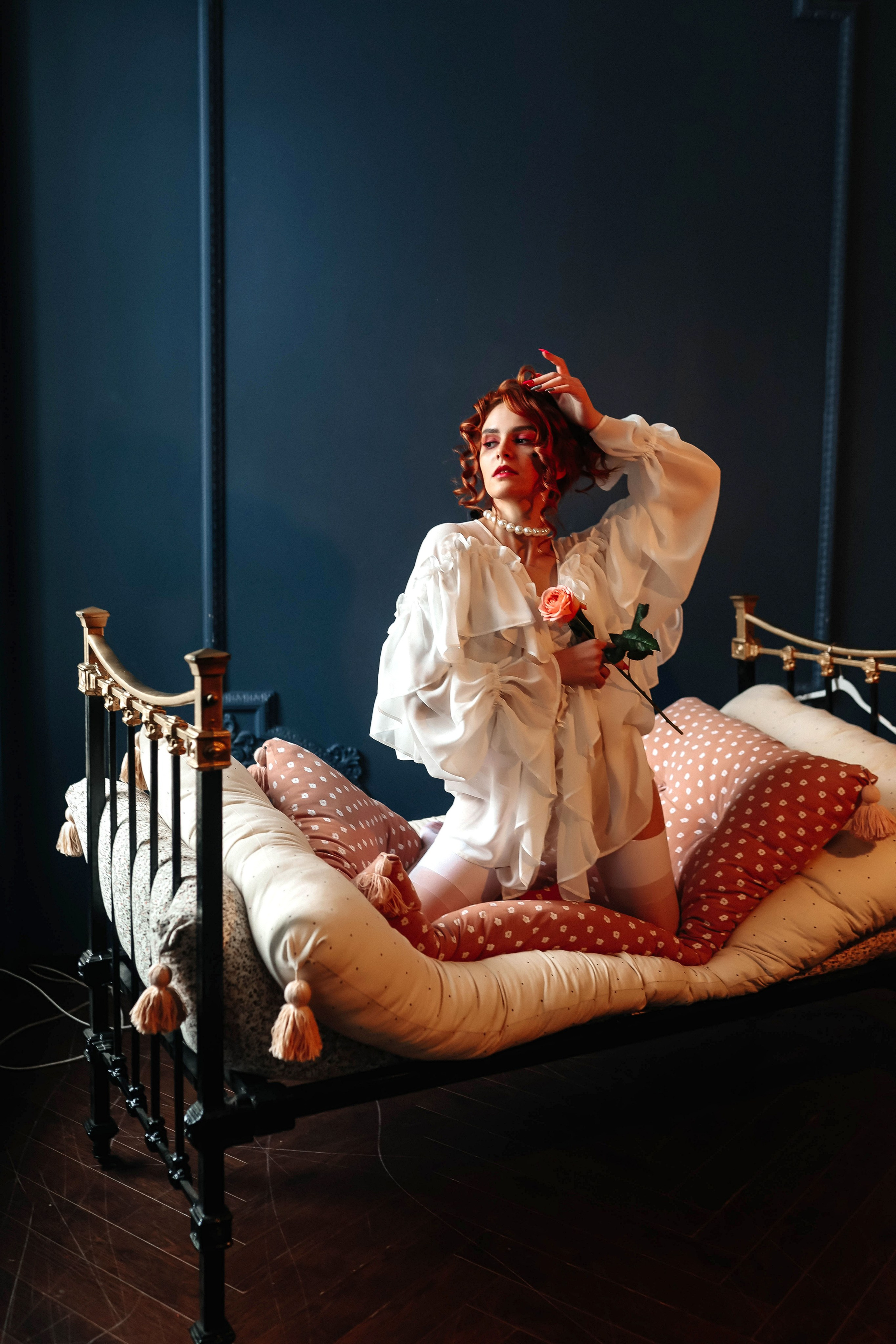 Женская фотосессия в стиле Винтаж. Свадебный и семейный фотограф в Москве