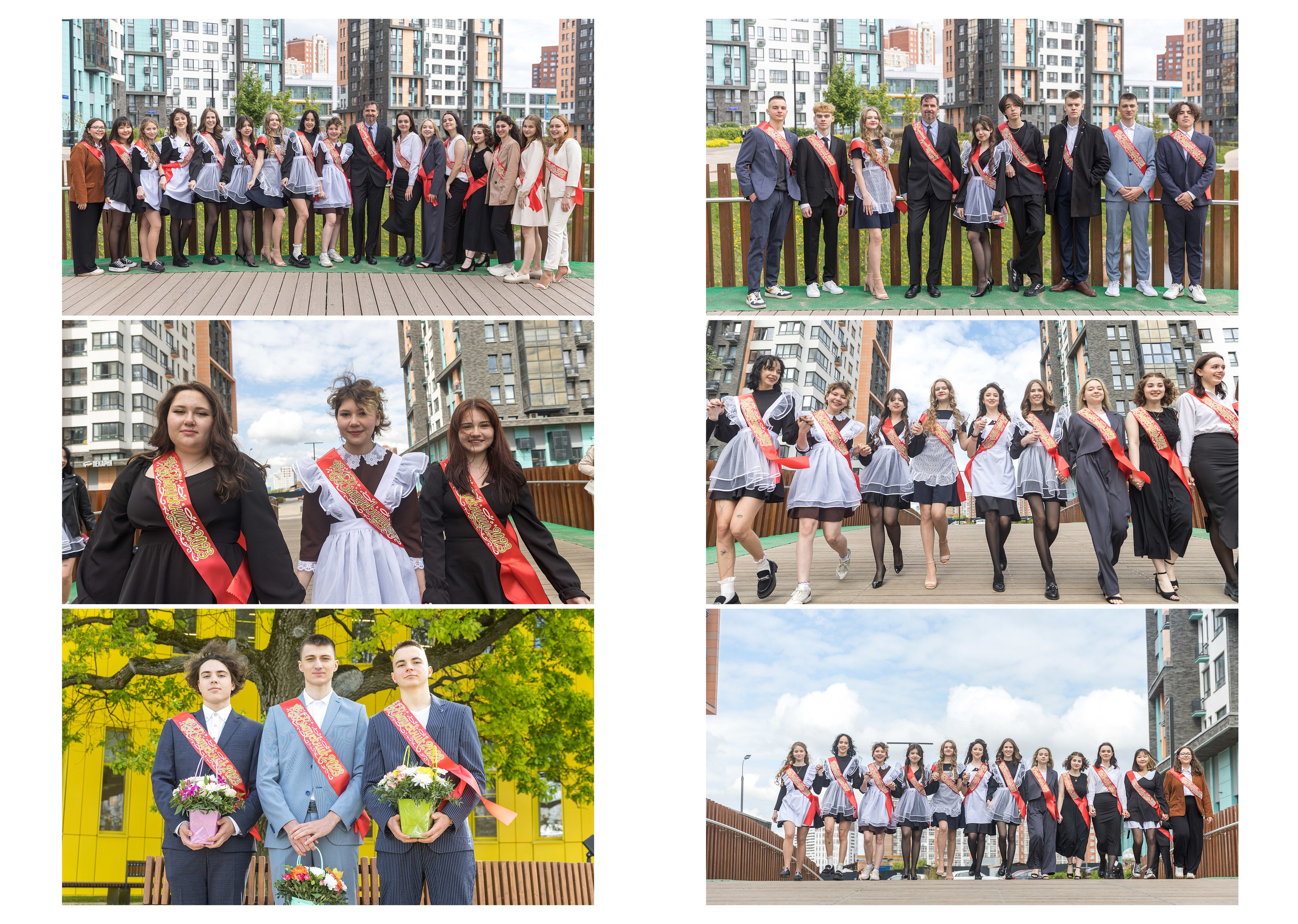 Последний звонок на Школьном дворе Скандинавия. Школьный фотограф в Москве Семенова Ирина