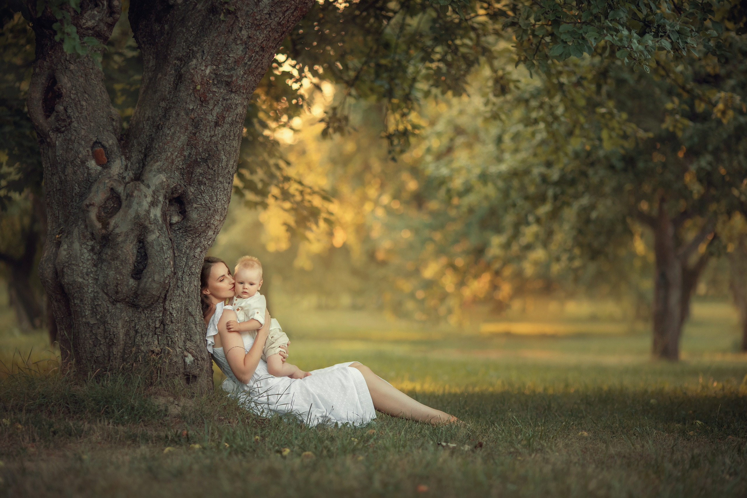 Анна, Кирилл и Лев. Photographer Mikulskaya Iryna