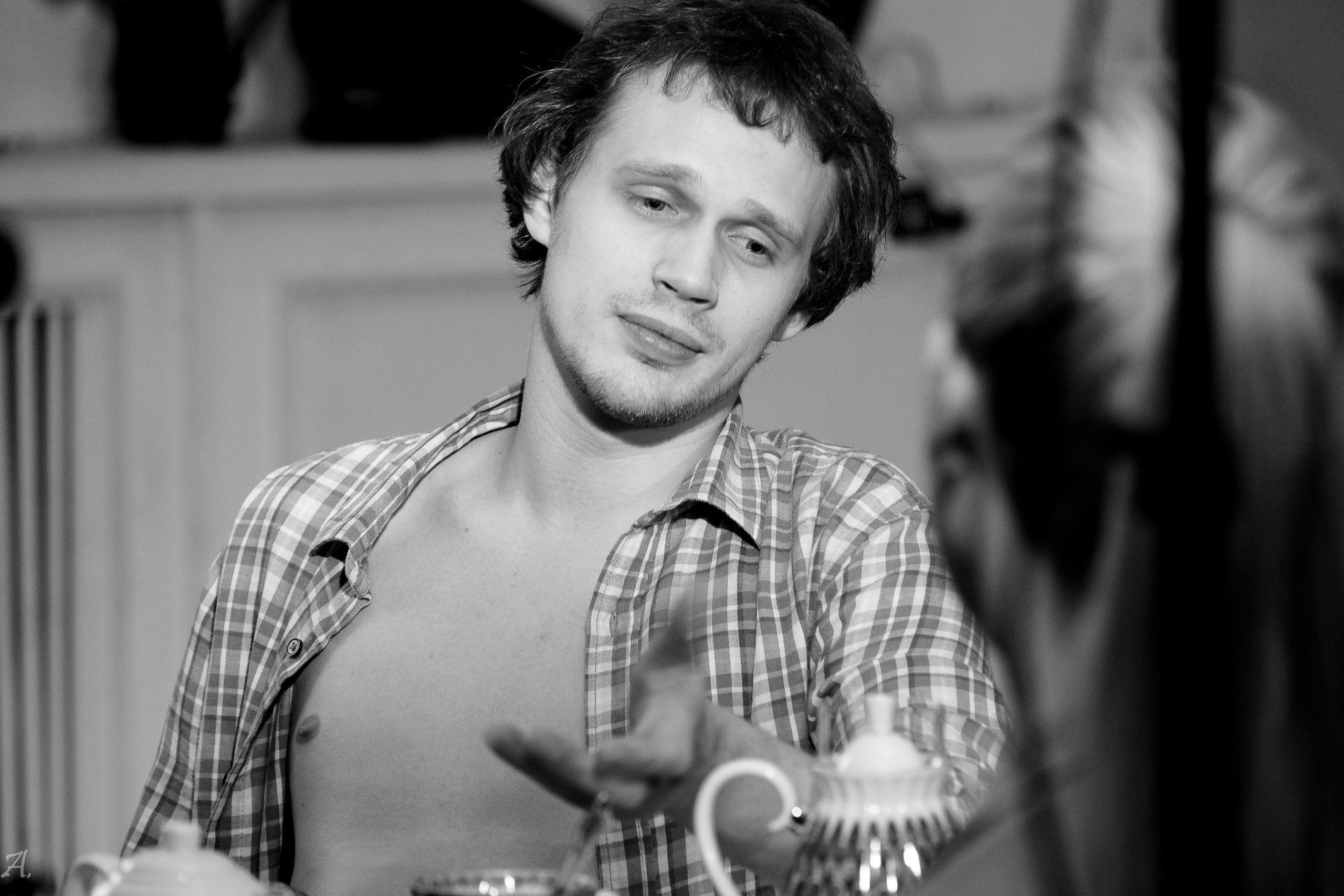 Короткий метр «Подарок». Реж. Серж Самойлов. Бэкстейдж. Фотограф Дмитрий Алексеев