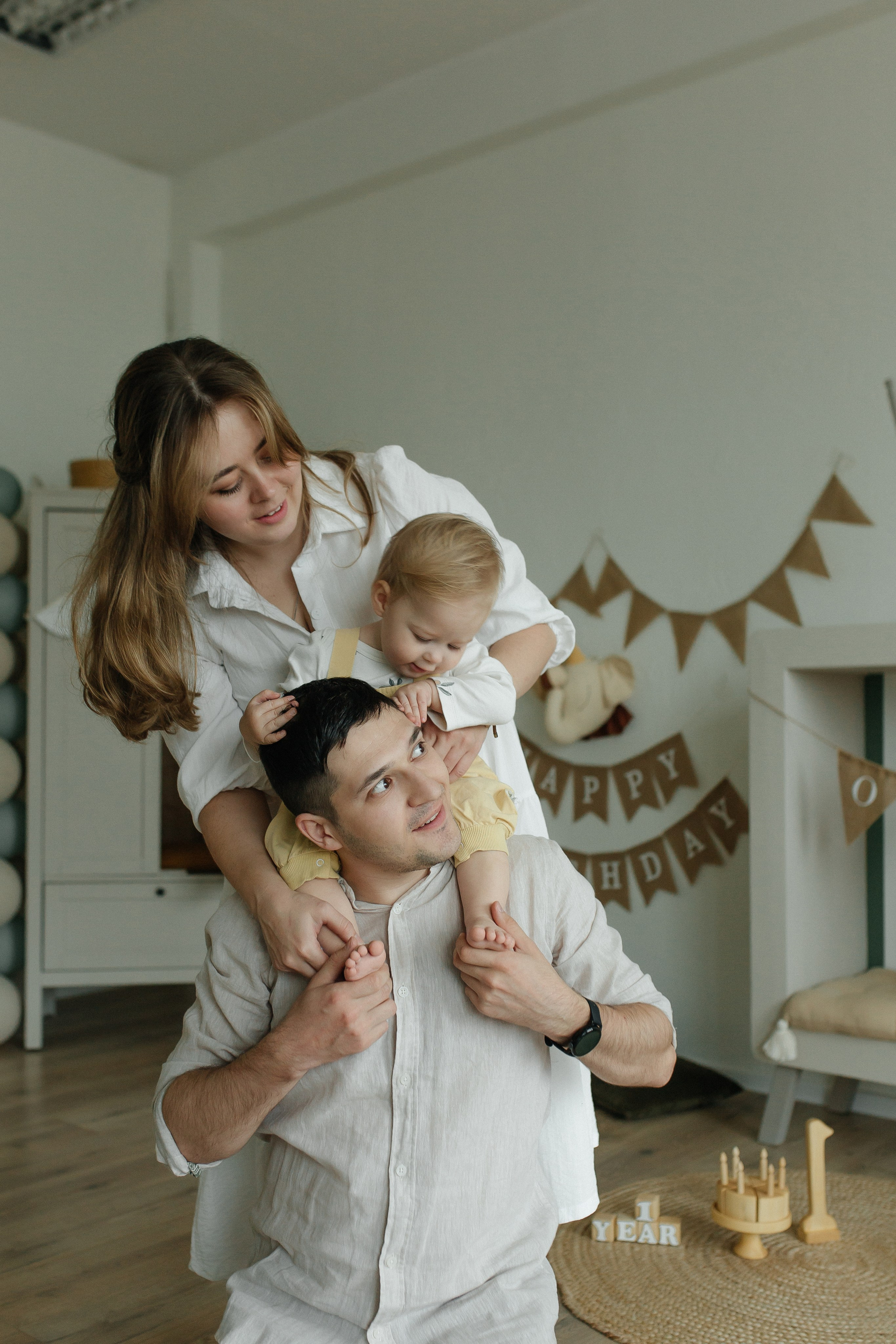 Семейная фотосессия в студии. Фото Радости. Свадебный и семейный фотограф в Москве Юлия Самойлова