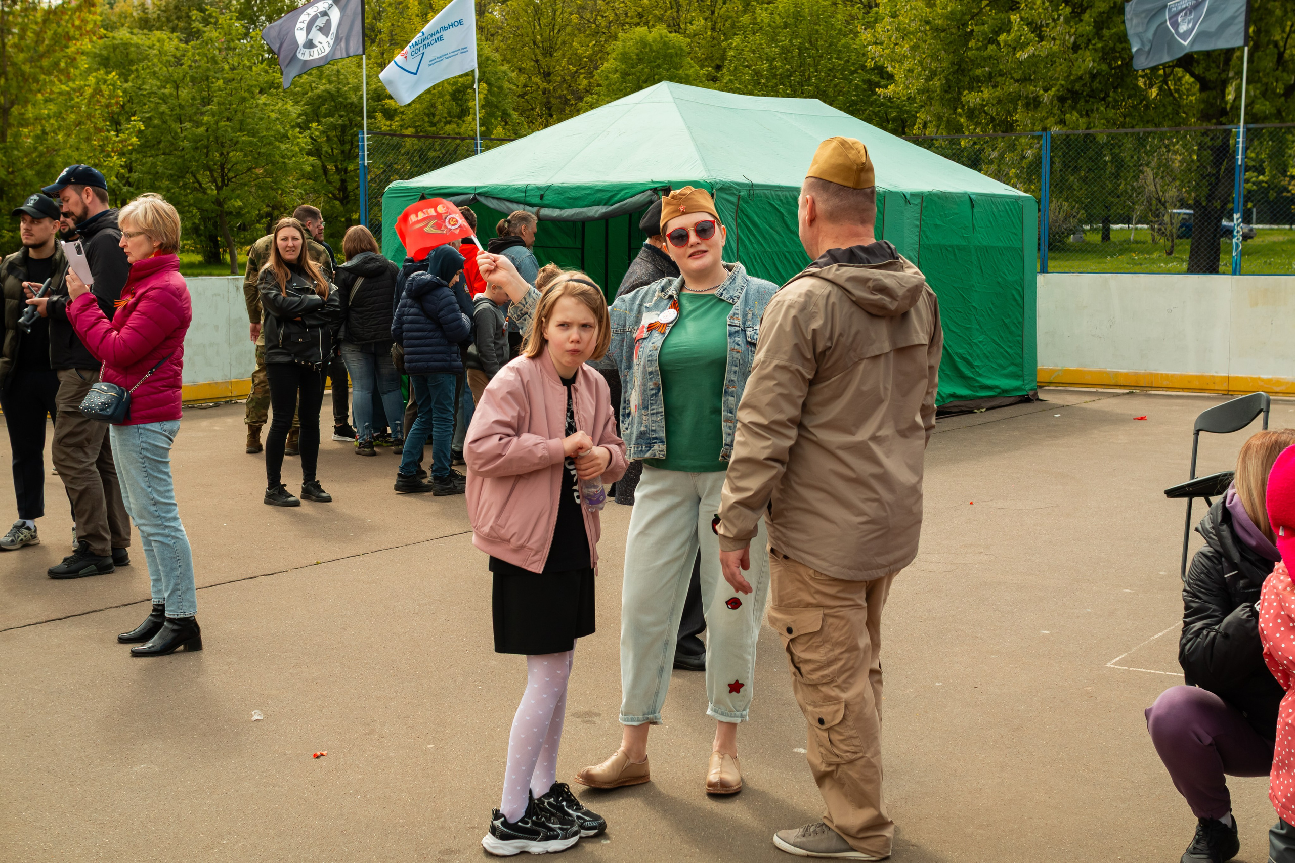 Репортаж с 9 мая 2025 года, День Победы! ВАО Москва. Фотограф Илья Варакин