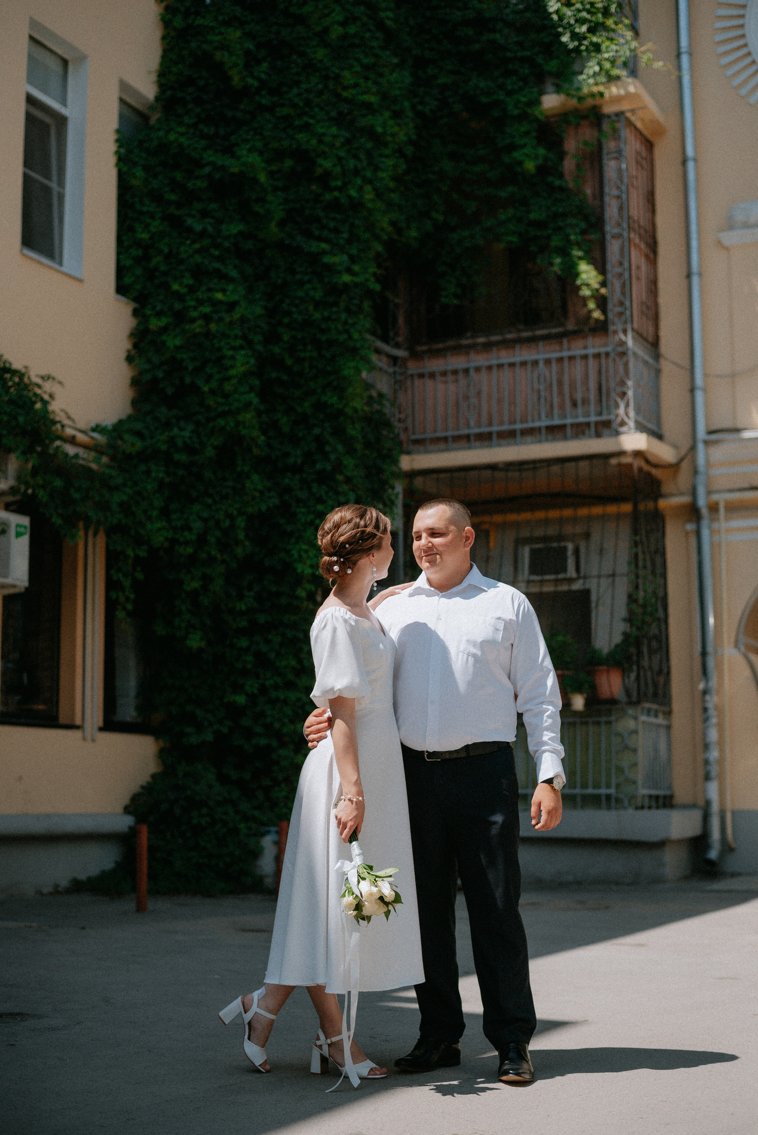 Катя и Даниил. Свадебная прогулка. Свадебный и семейный фотограф Волгоград Анастасия Садовникова