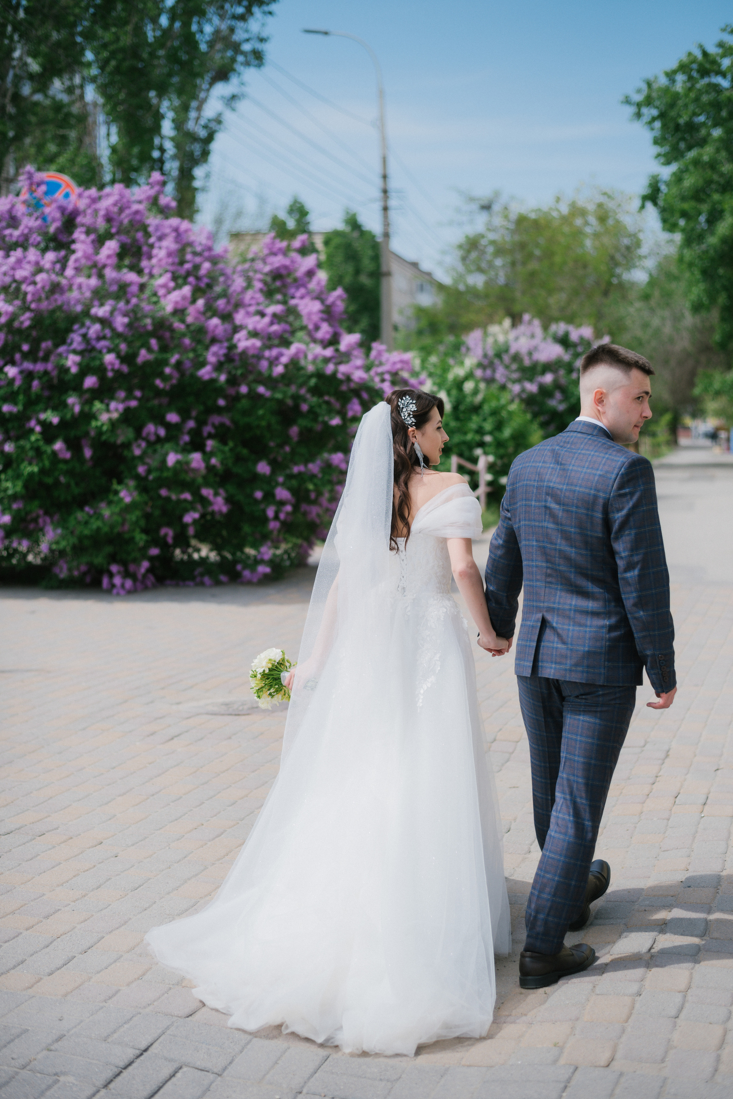 Ксения и Артём. Свадебная прогулка. Свадебный и семейный фотограф Волгоград Анастасия Садовникова