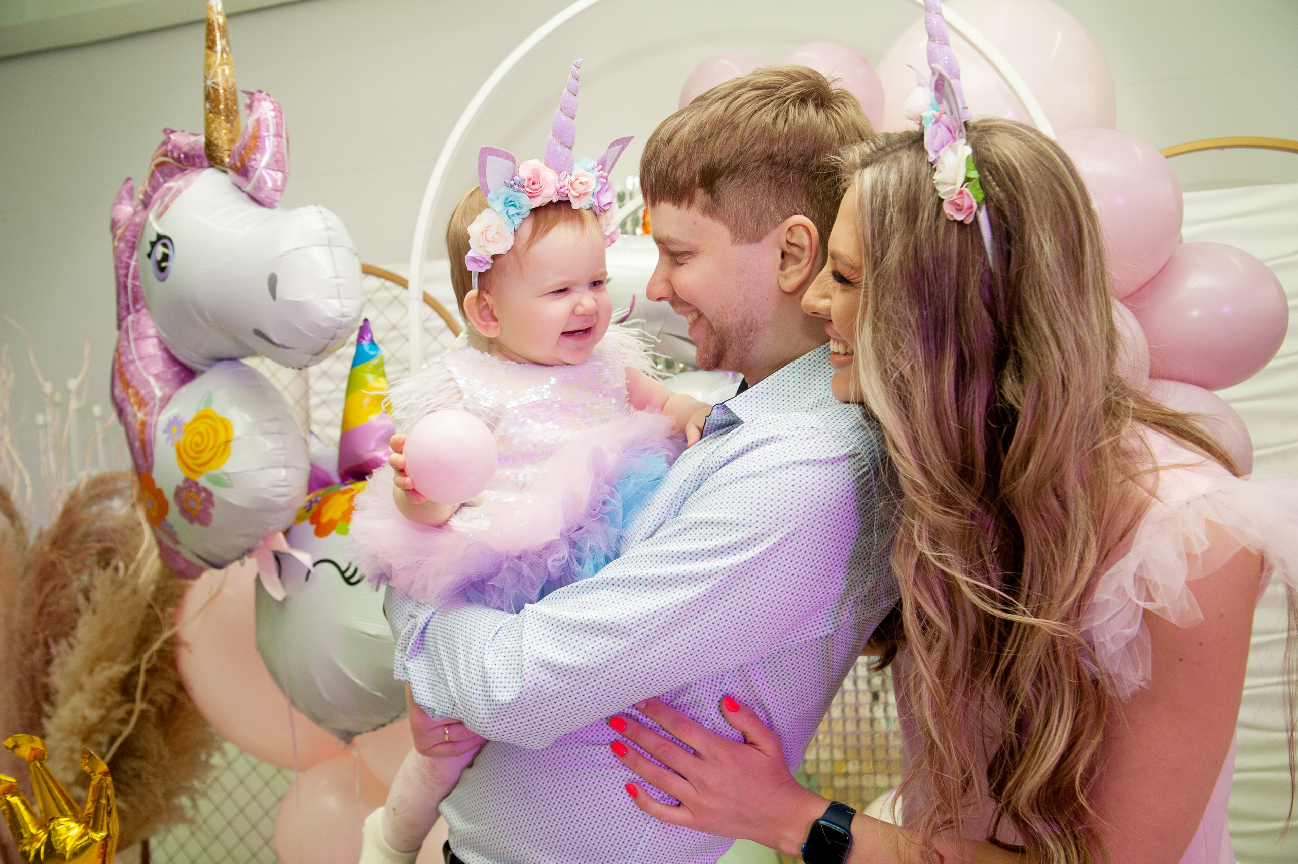 Первый день рождения Полины. Фотограф в Красноярске