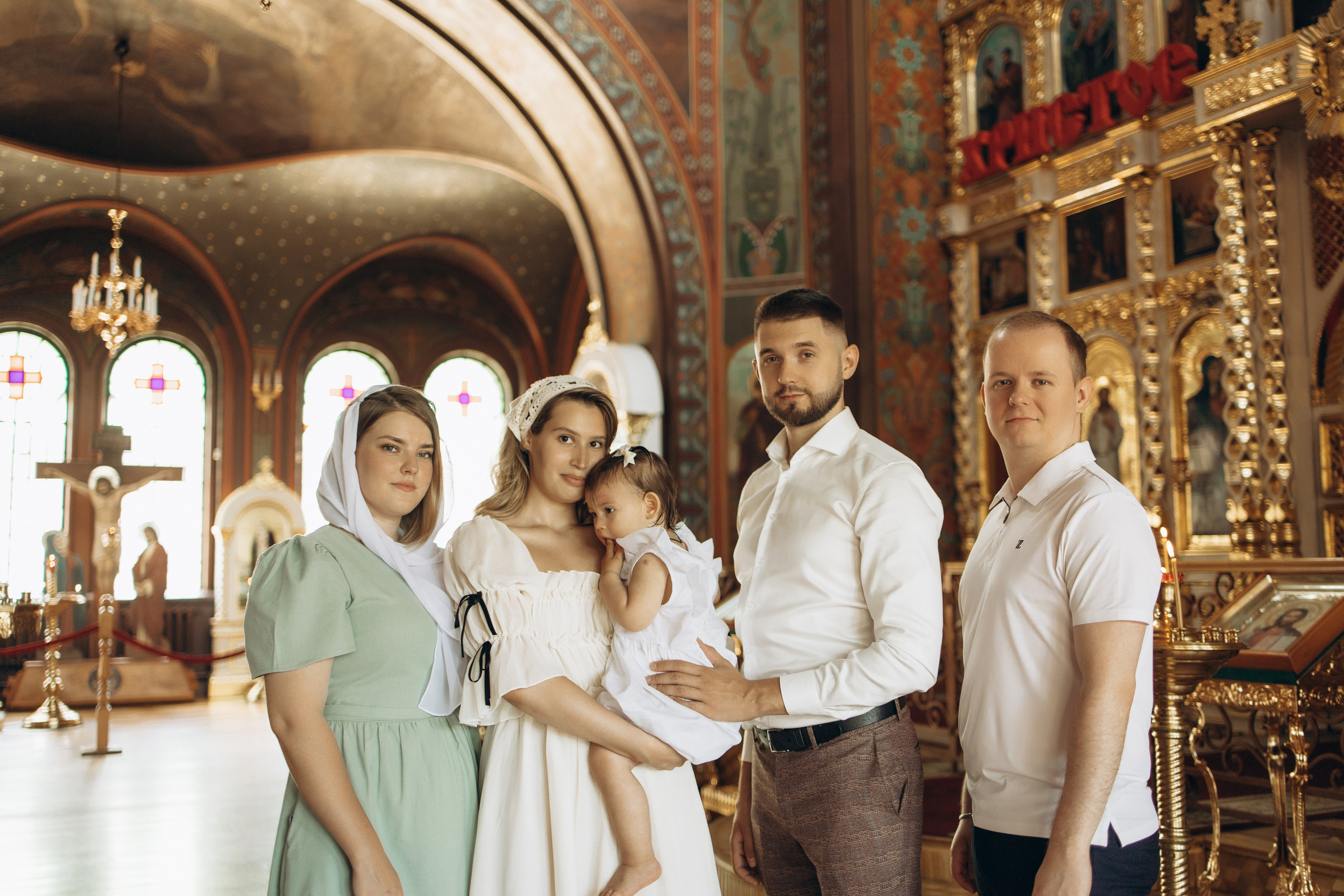 Крещение Стефании. Самый теплый фотограф в Краснодаре Рябоконь Ксения