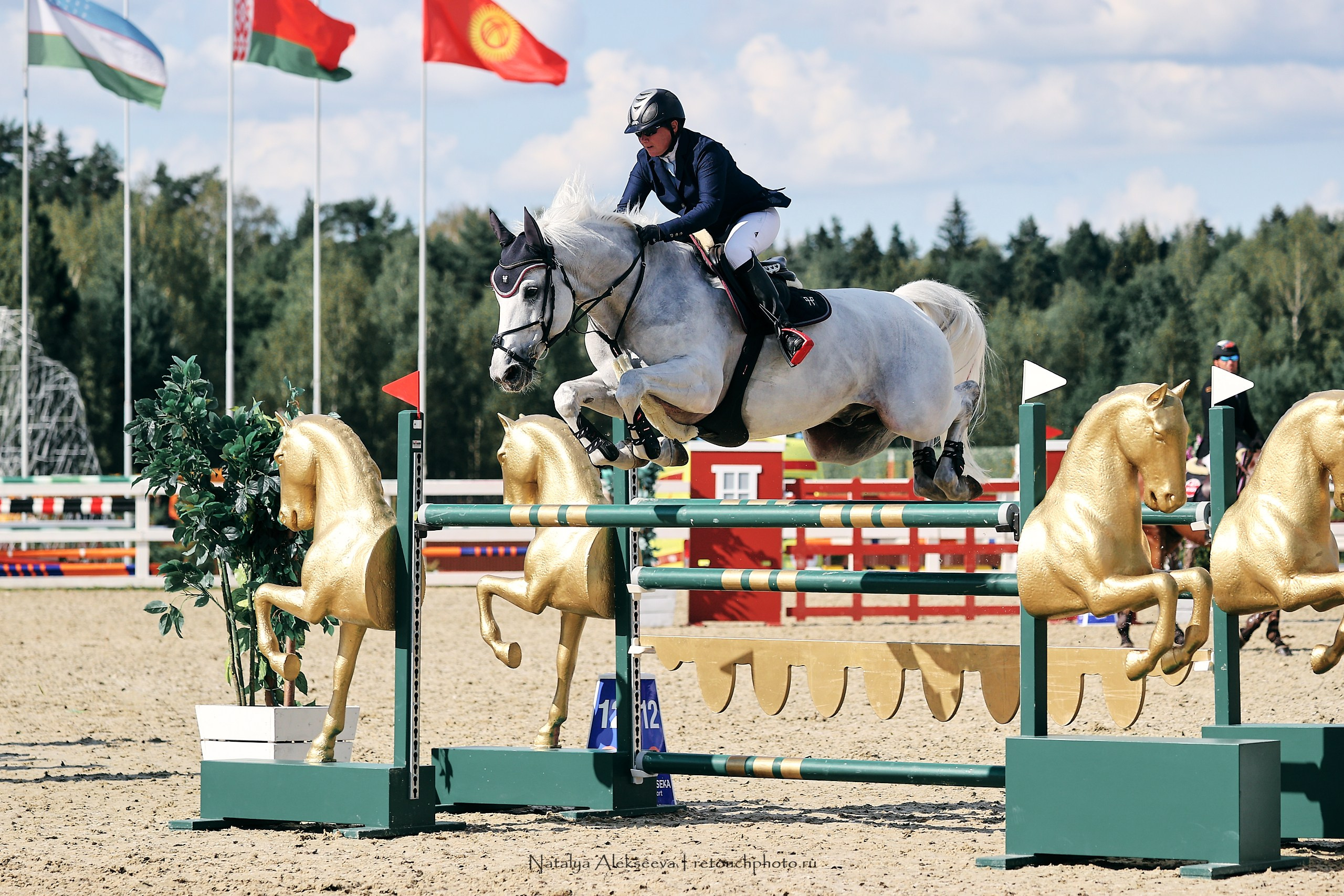 Лично-Командный ЧР по конкуру, КСК Horseka | 08'2023. Репортажный фотограф и ретушер в Москве Наталья Алексеева