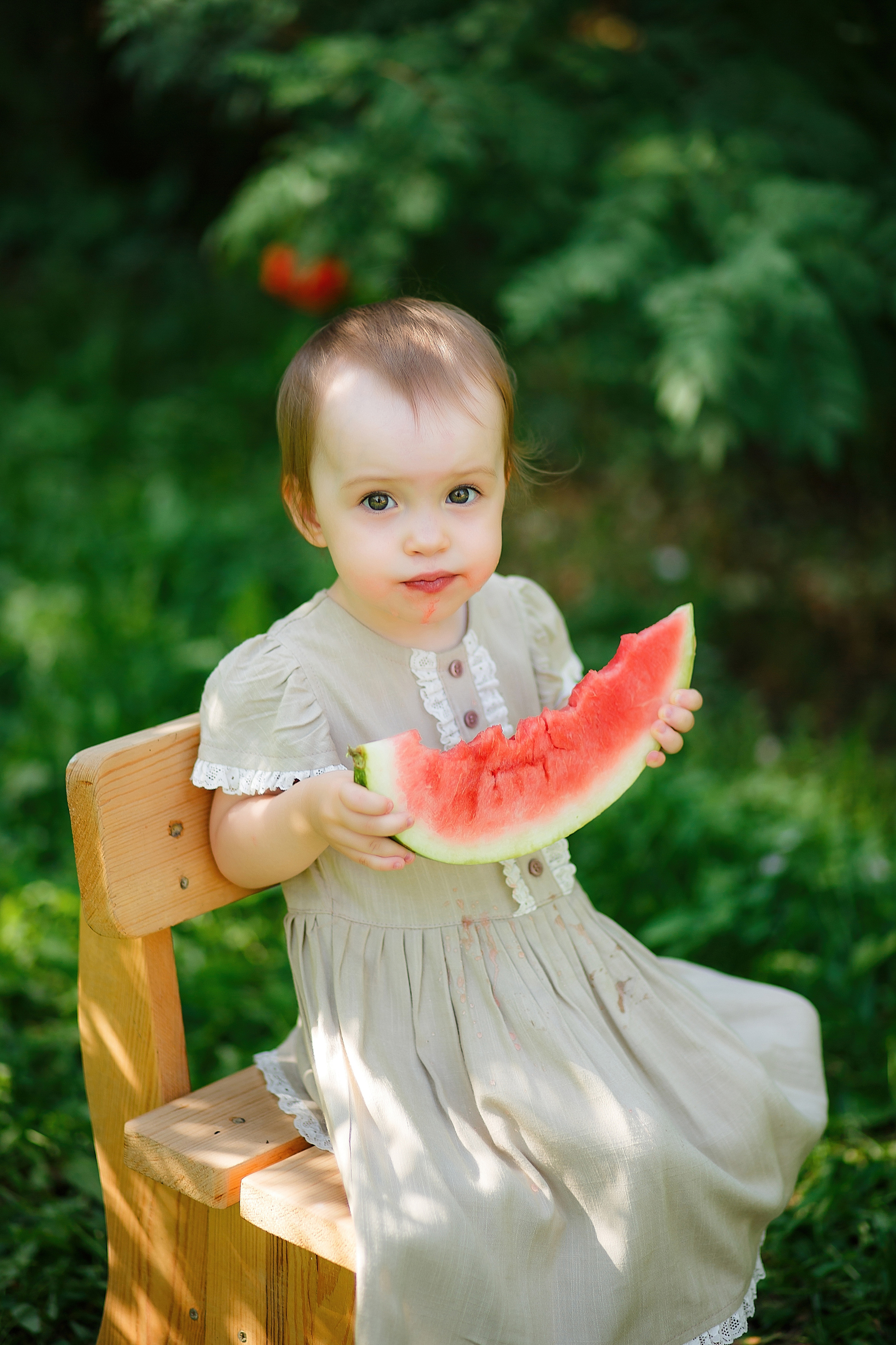 Детская фотосессия с арбузами. Семейный и детский фотограф в Стерлитамаке Разина Рахмангулова