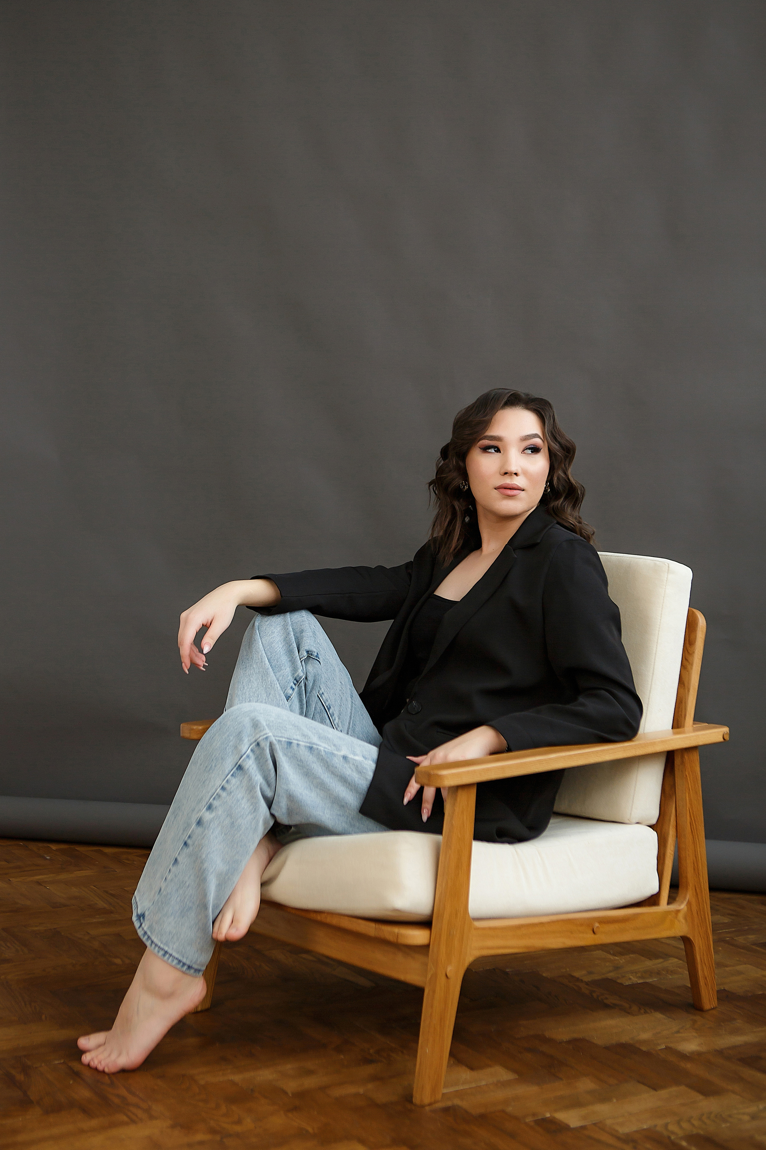 Женский портрет в студии. Семейный и детский фотограф в Стерлитамаке Разина Рахмангулова