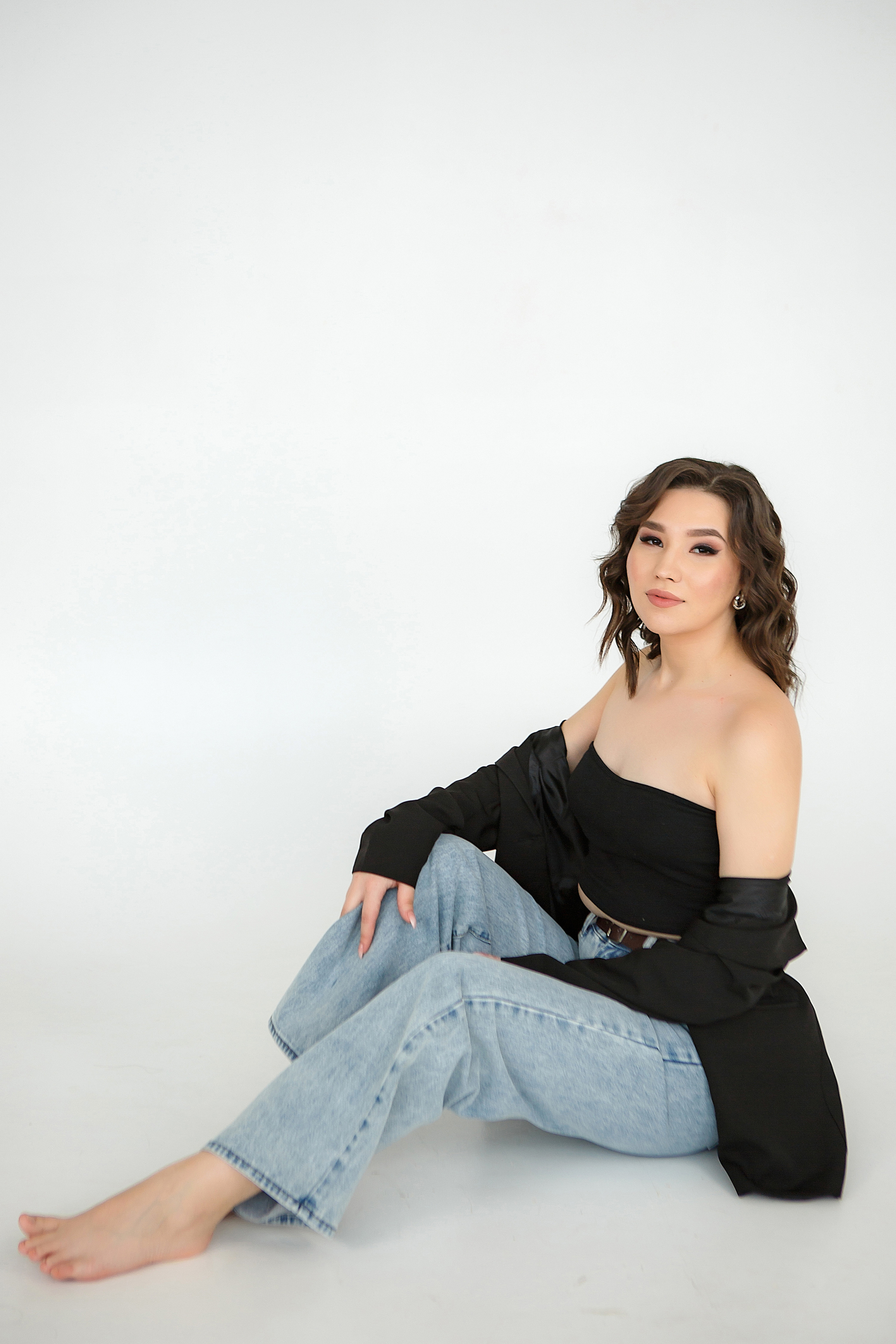 Женский портрет в студии. Семейный и детский фотограф в Стерлитамаке Разина Рахмангулова