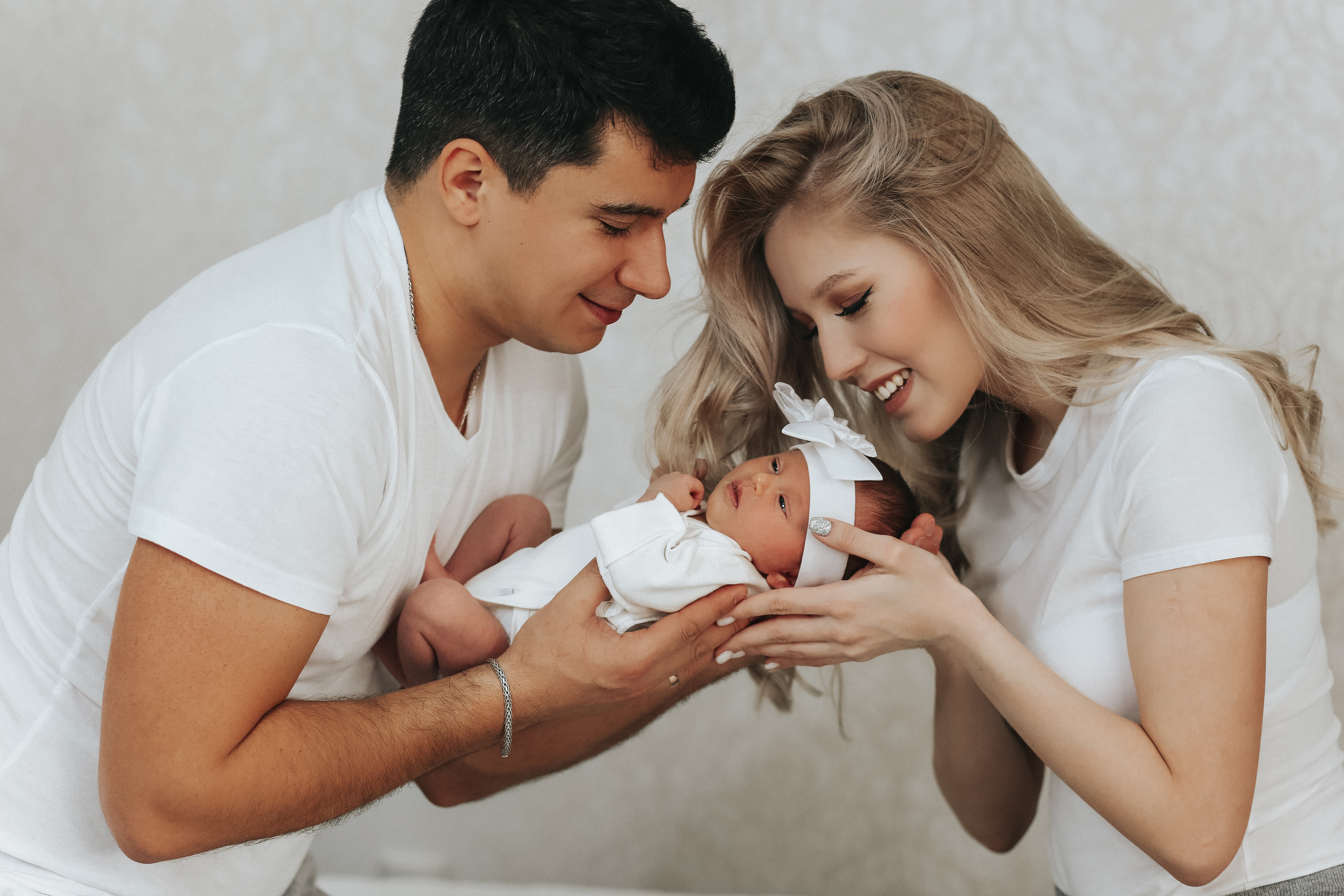 Домашняя фотосессия с новорожденным. Семейный и детский фотограф в Стерлитамаке Разина Рахмангулова