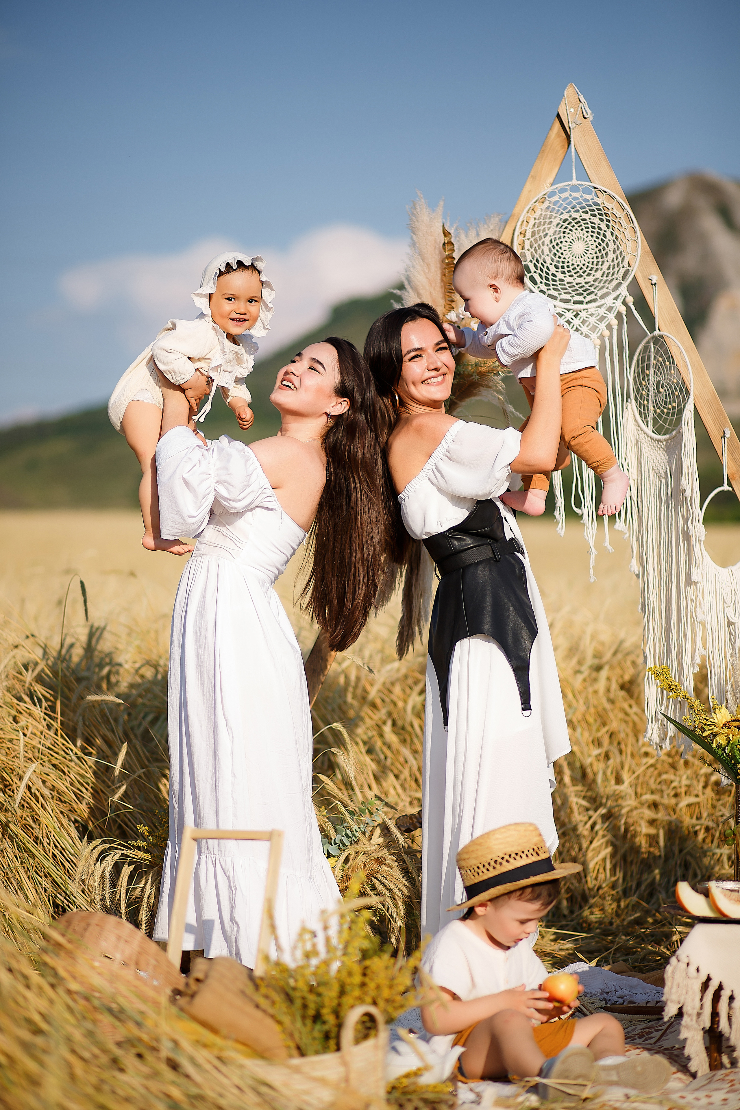Фотосессия в стиле бохо на природе. Семейный и детский фотограф в Стерлитамаке Разина Рахмангулова