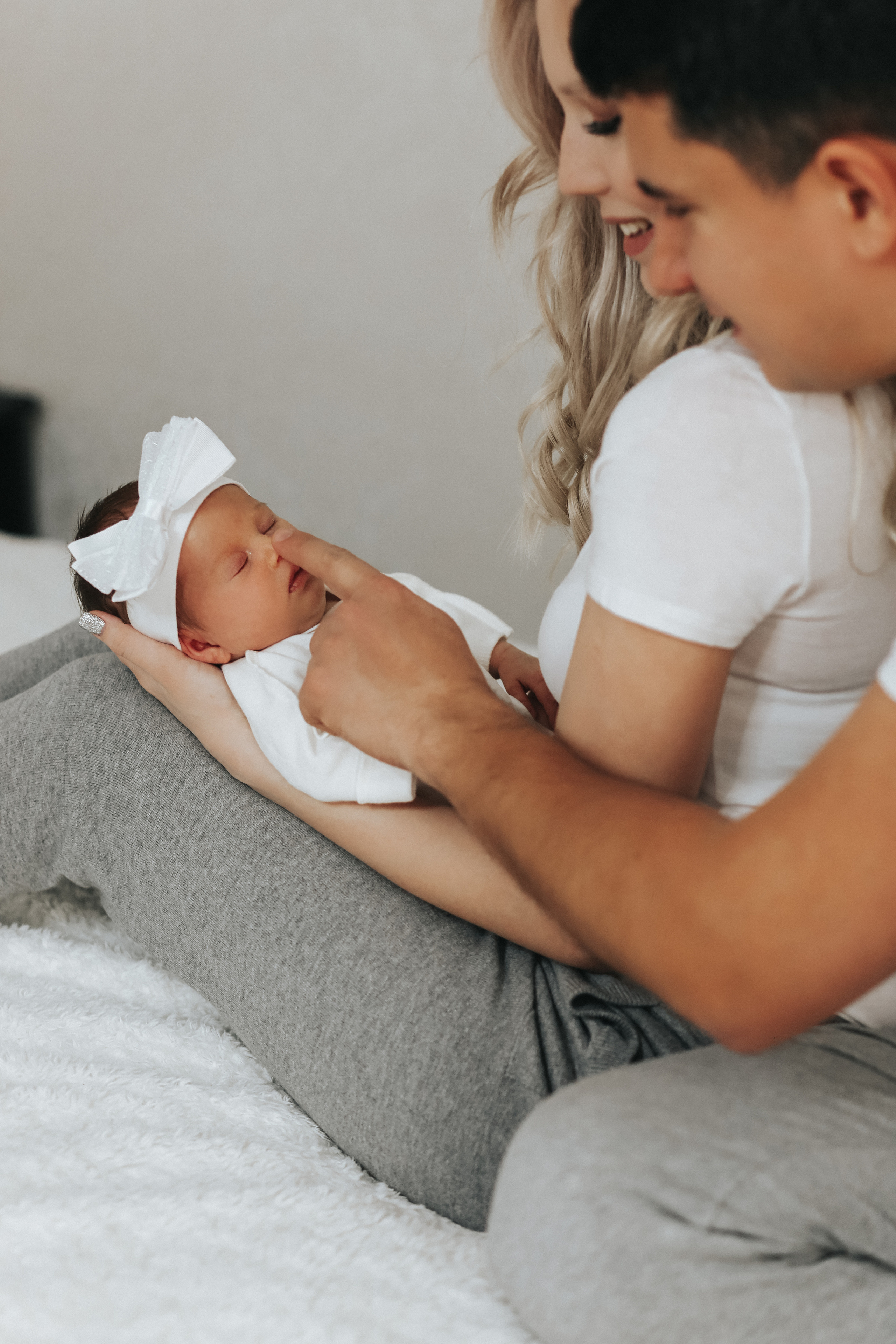 Домашняя фотосессия с новорожденным. Семейный и детский фотограф в Стерлитамаке Разина Рахмангулова