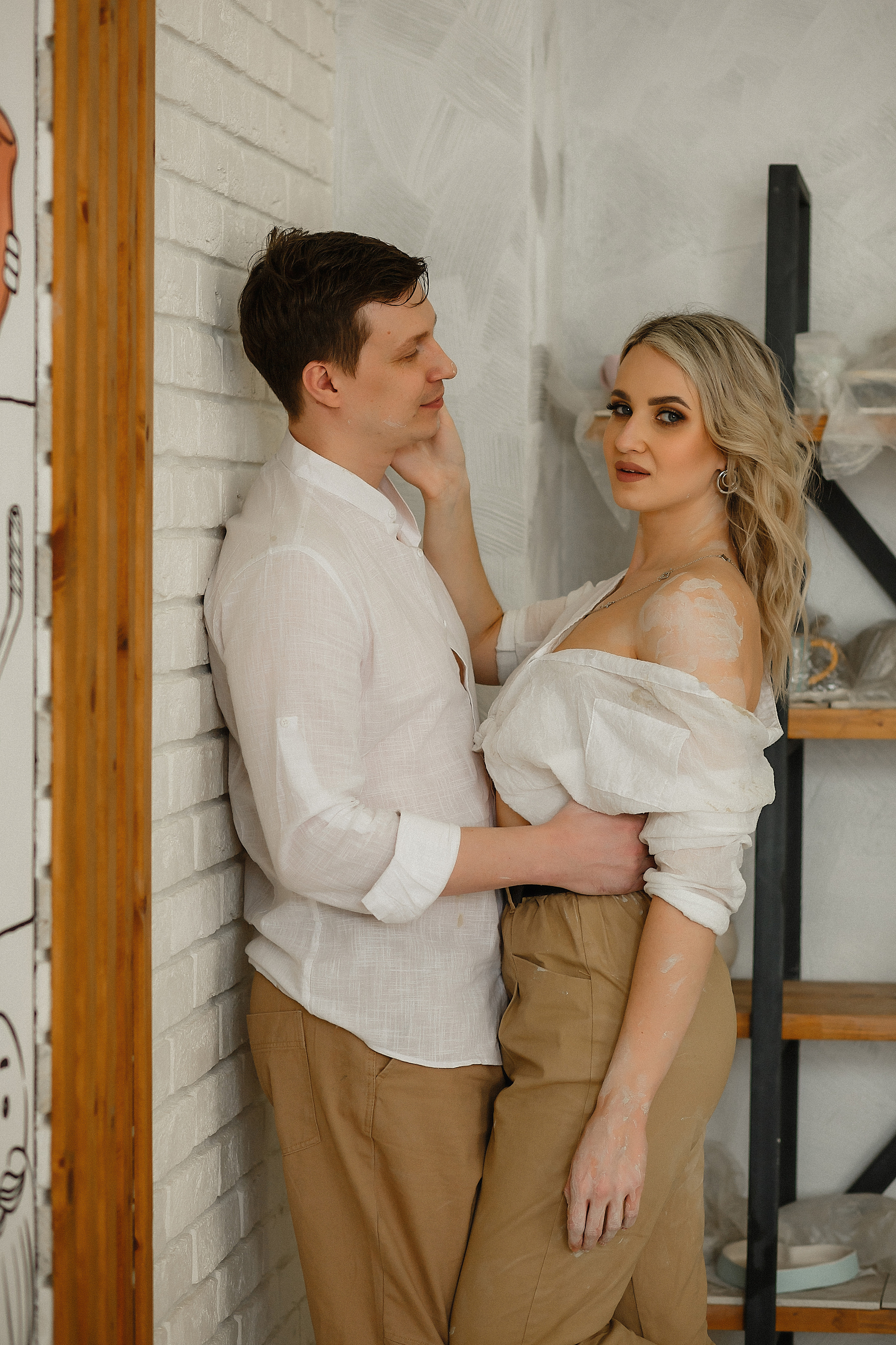 Фотосессия пары в гончарной мастерской. Семейный и детский фотограф в Стерлитамаке Разина Рахмангулова