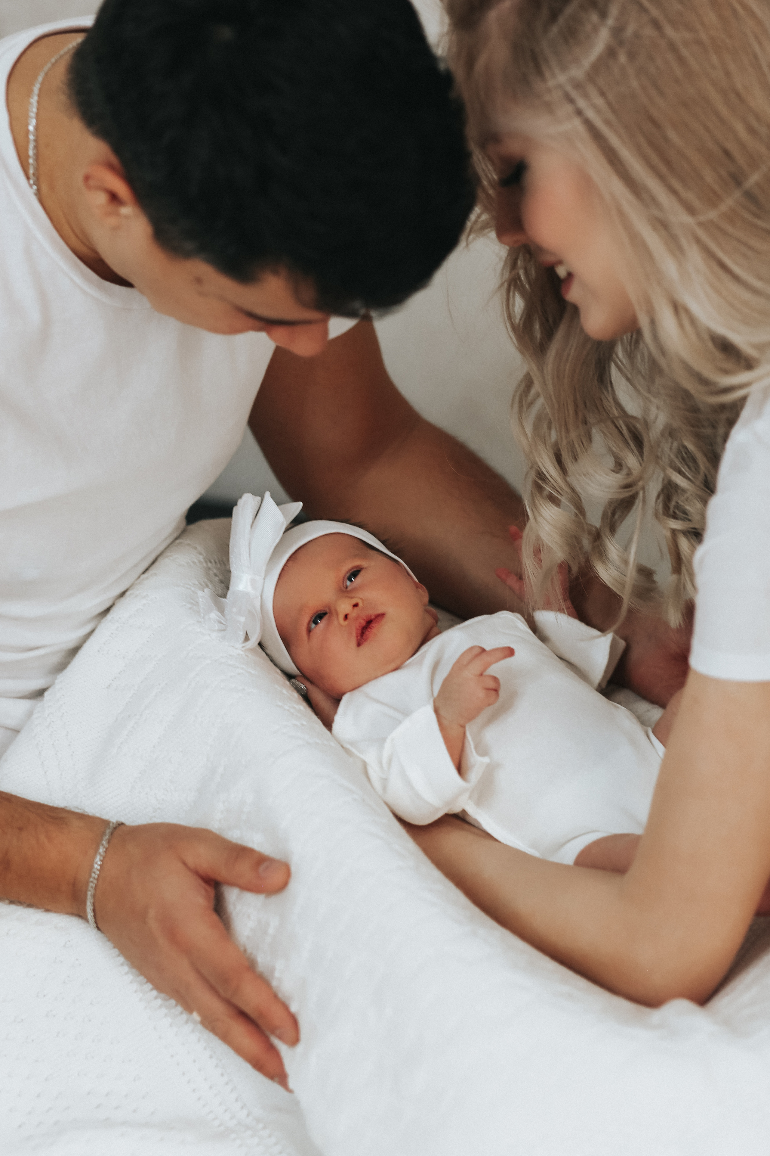 Домашняя фотосессия с новорожденным. Семейный и детский фотограф в Стерлитамаке Разина Рахмангулова