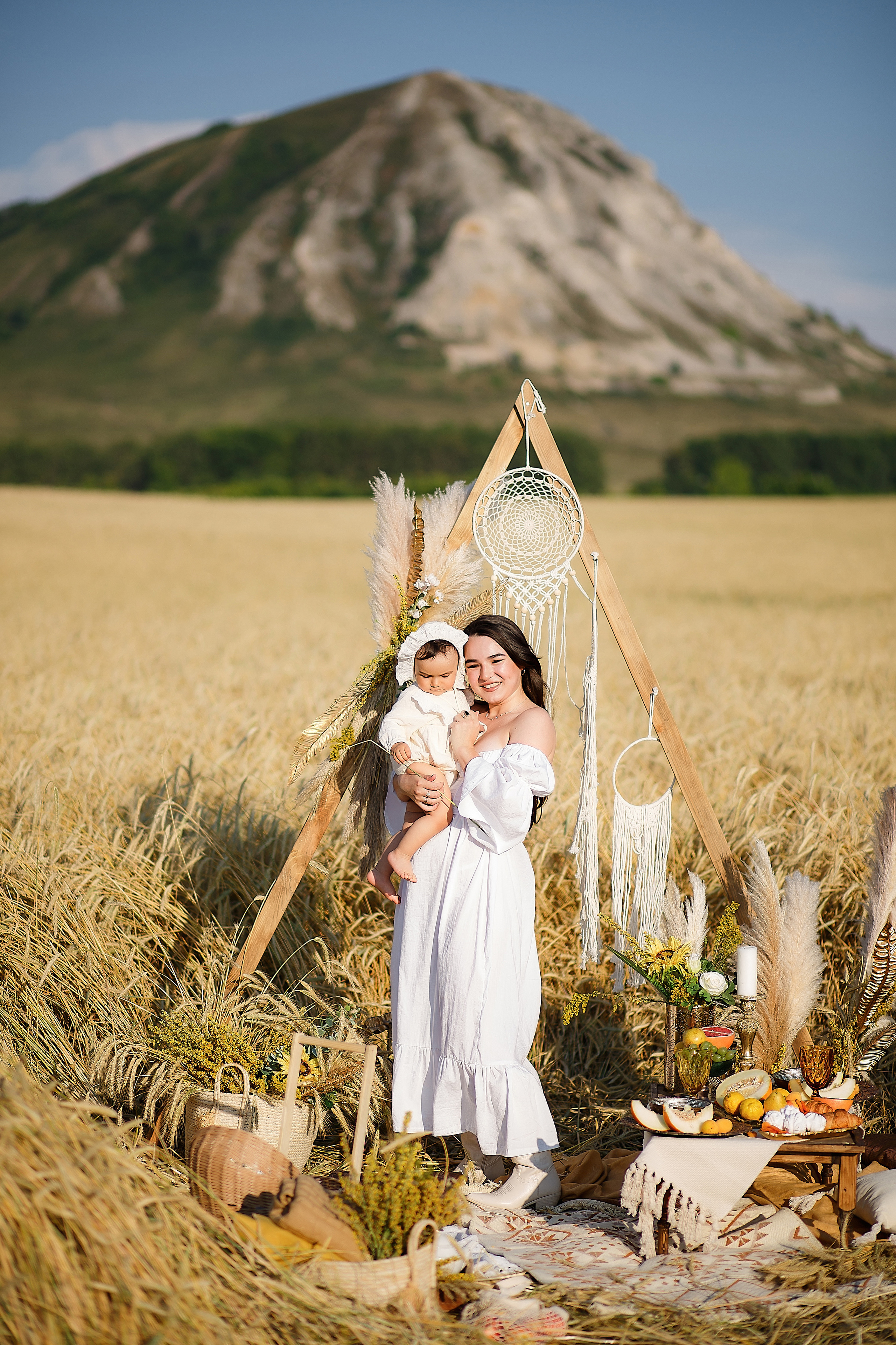 Фотосессия в стиле бохо на природе. Семейный и детский фотограф в Стерлитамаке Разина Рахмангулова