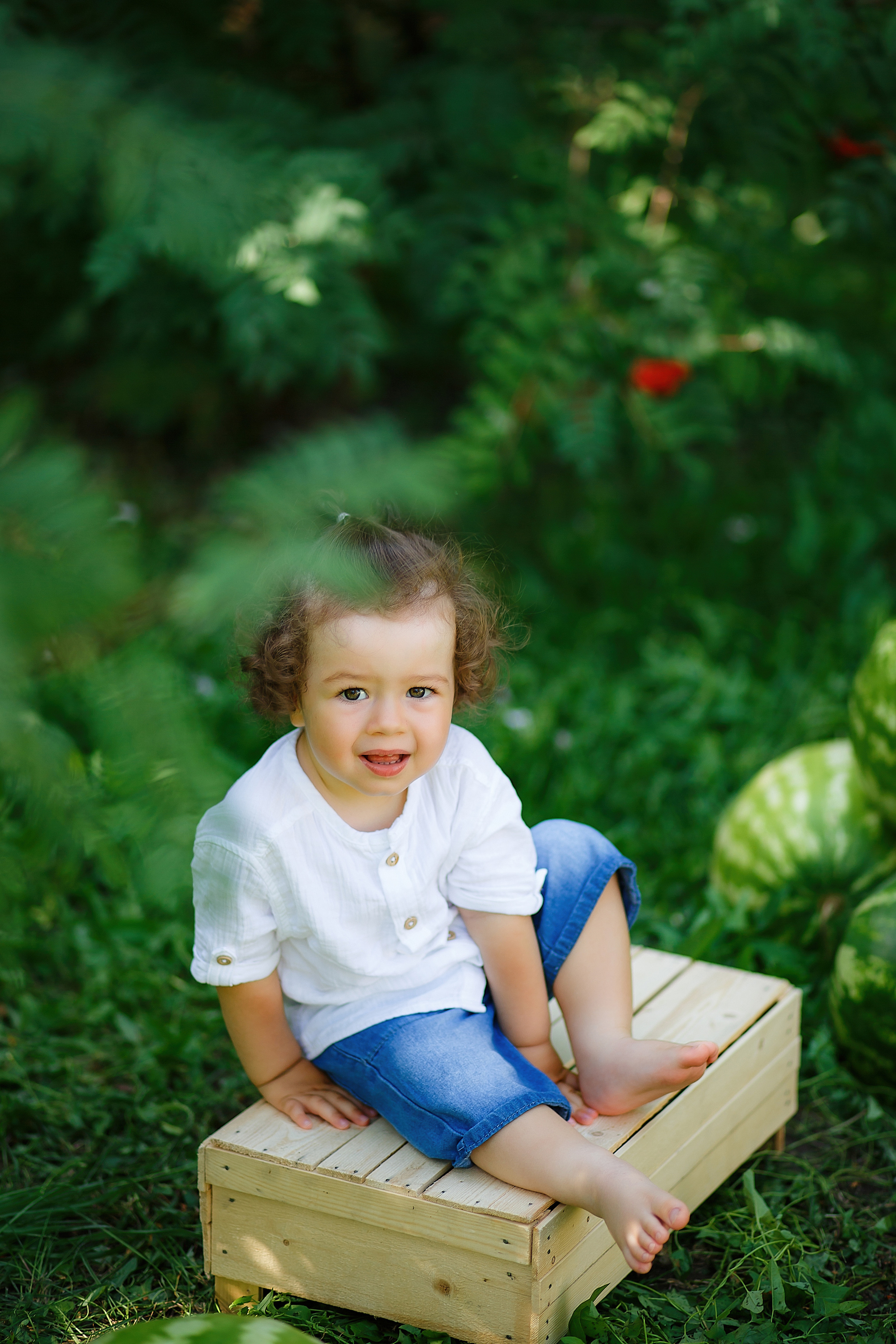 Детская фотосессия с арбузами. Семейный и детский фотограф в Стерлитамаке Разина Рахмангулова