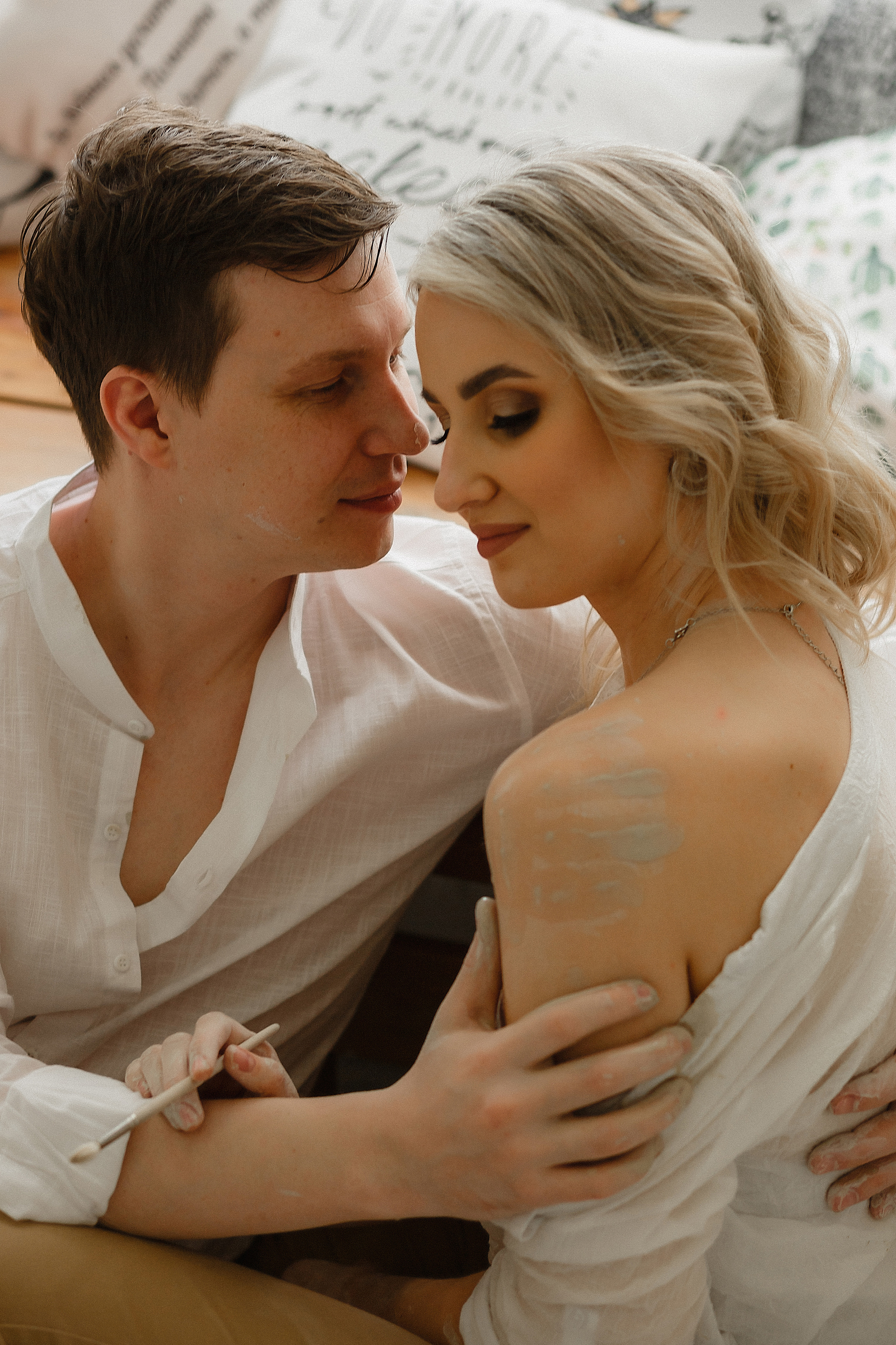 Фотосессия пары в гончарной мастерской. Семейный и детский фотограф в Стерлитамаке Разина Рахмангулова