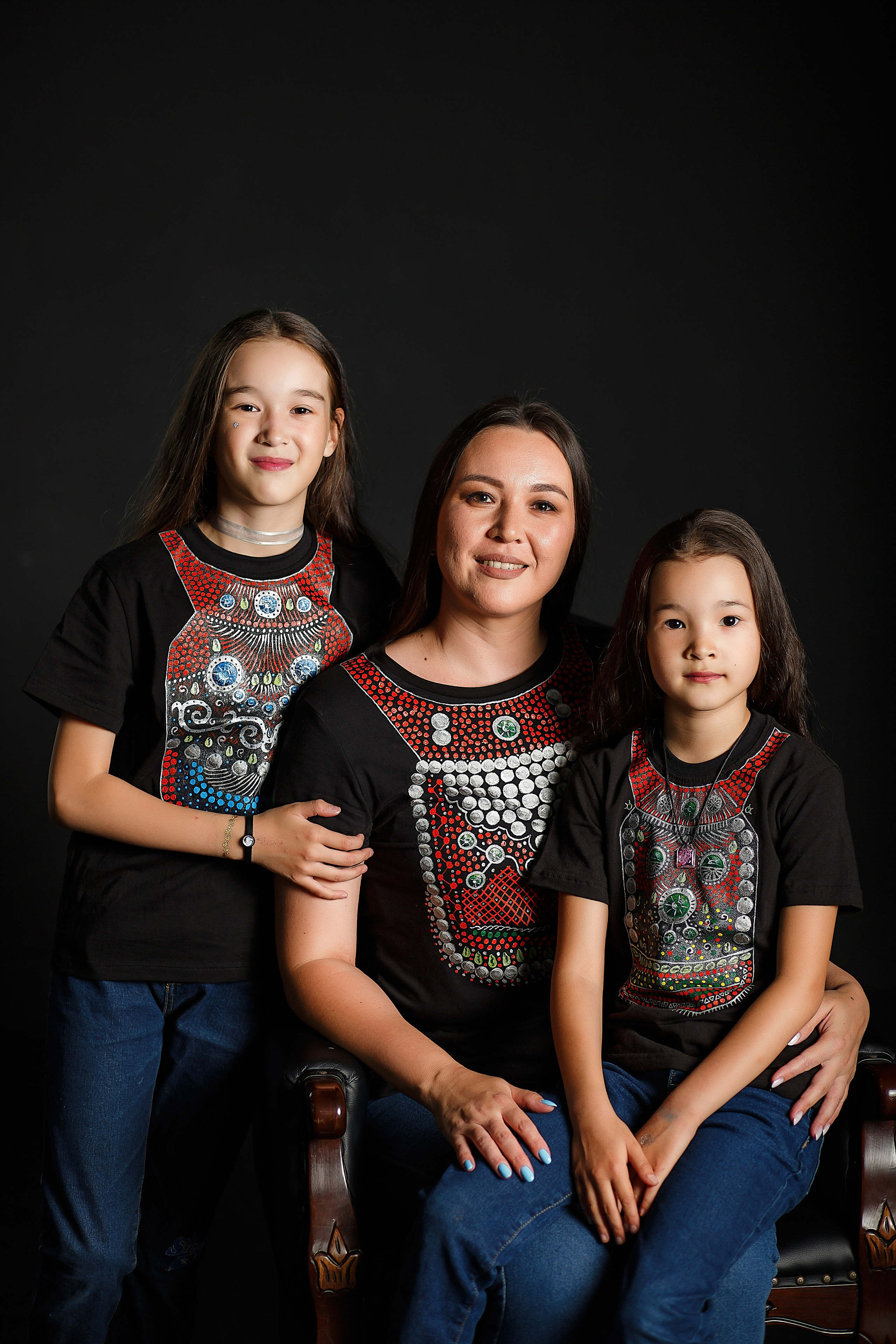 Семейный трендовый портрет. Семейный и детский фотограф в Стерлитамаке Разина Рахмангулова