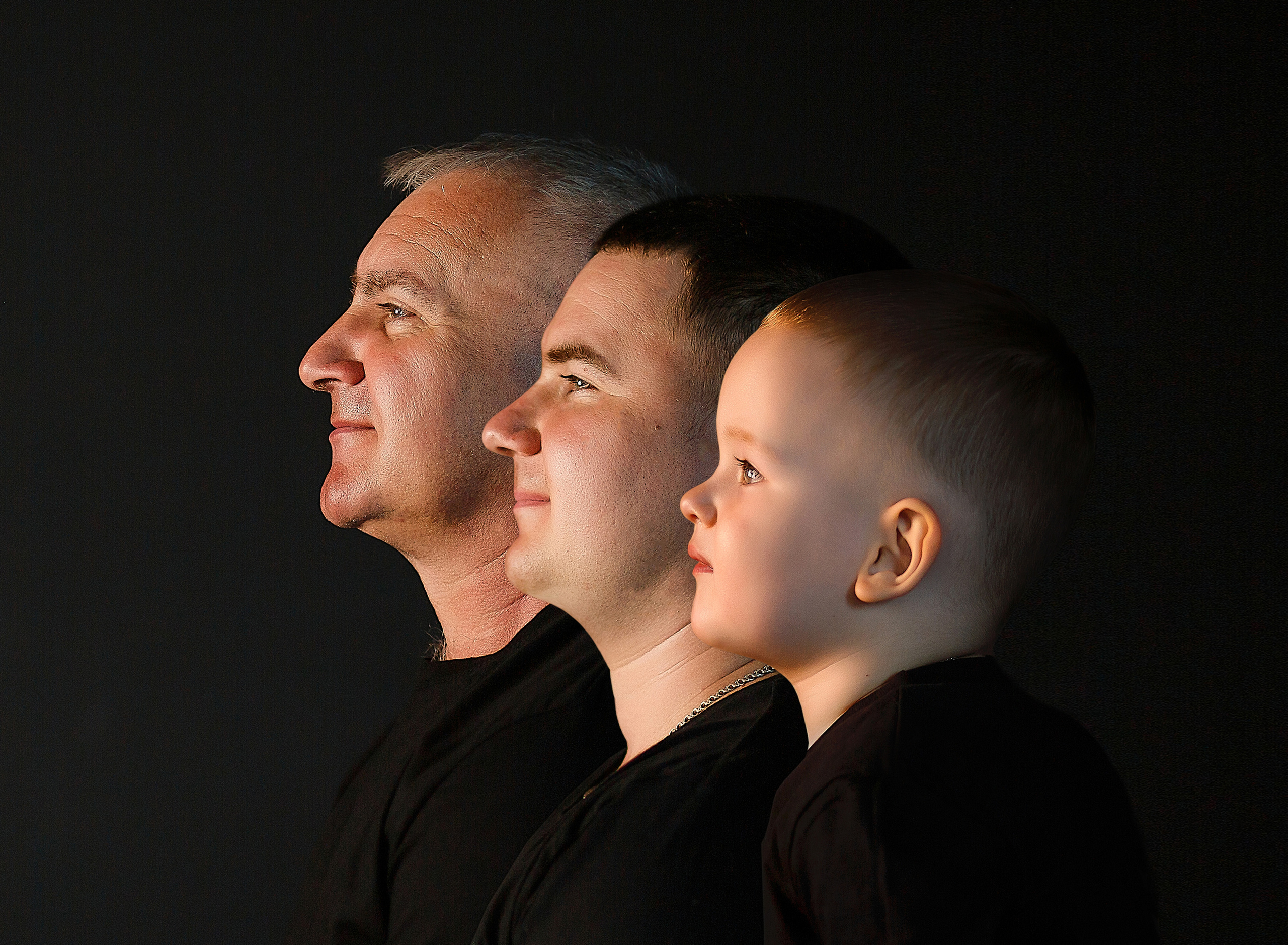 Семейный трендовый портрет. Семейный и детский фотограф в Стерлитамаке Разина Рахмангулова