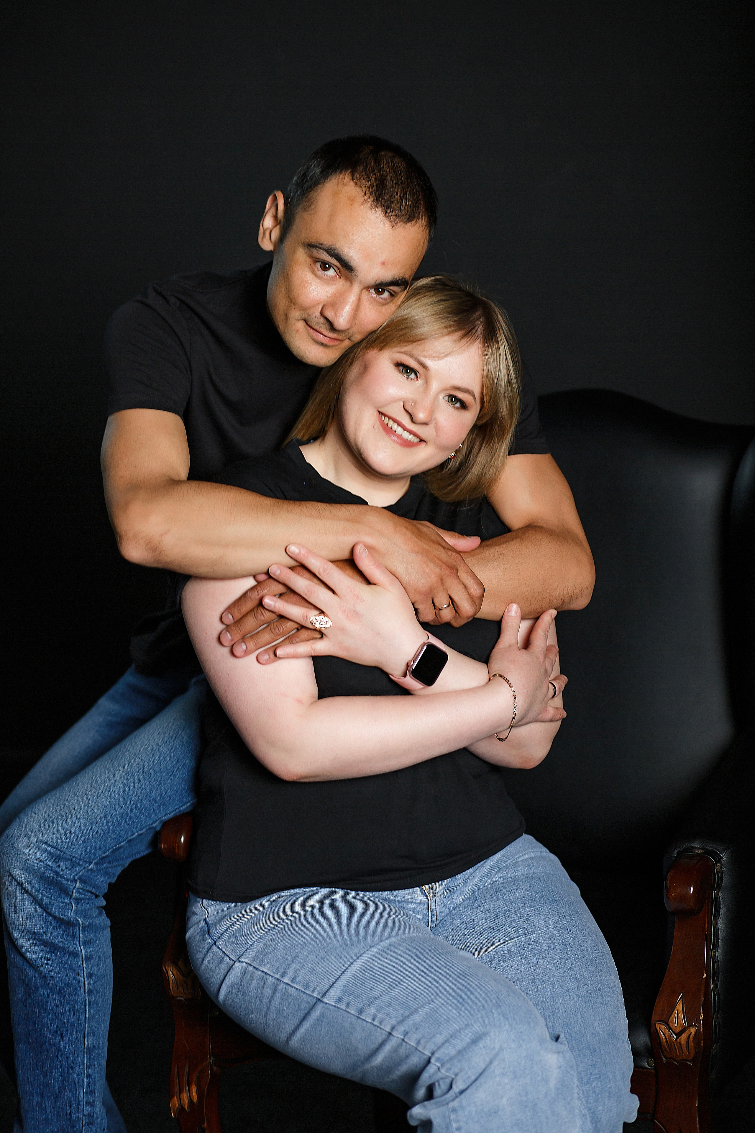 Семейный трендовый портрет. Семейный и детский фотограф в Стерлитамаке Разина Рахмангулова