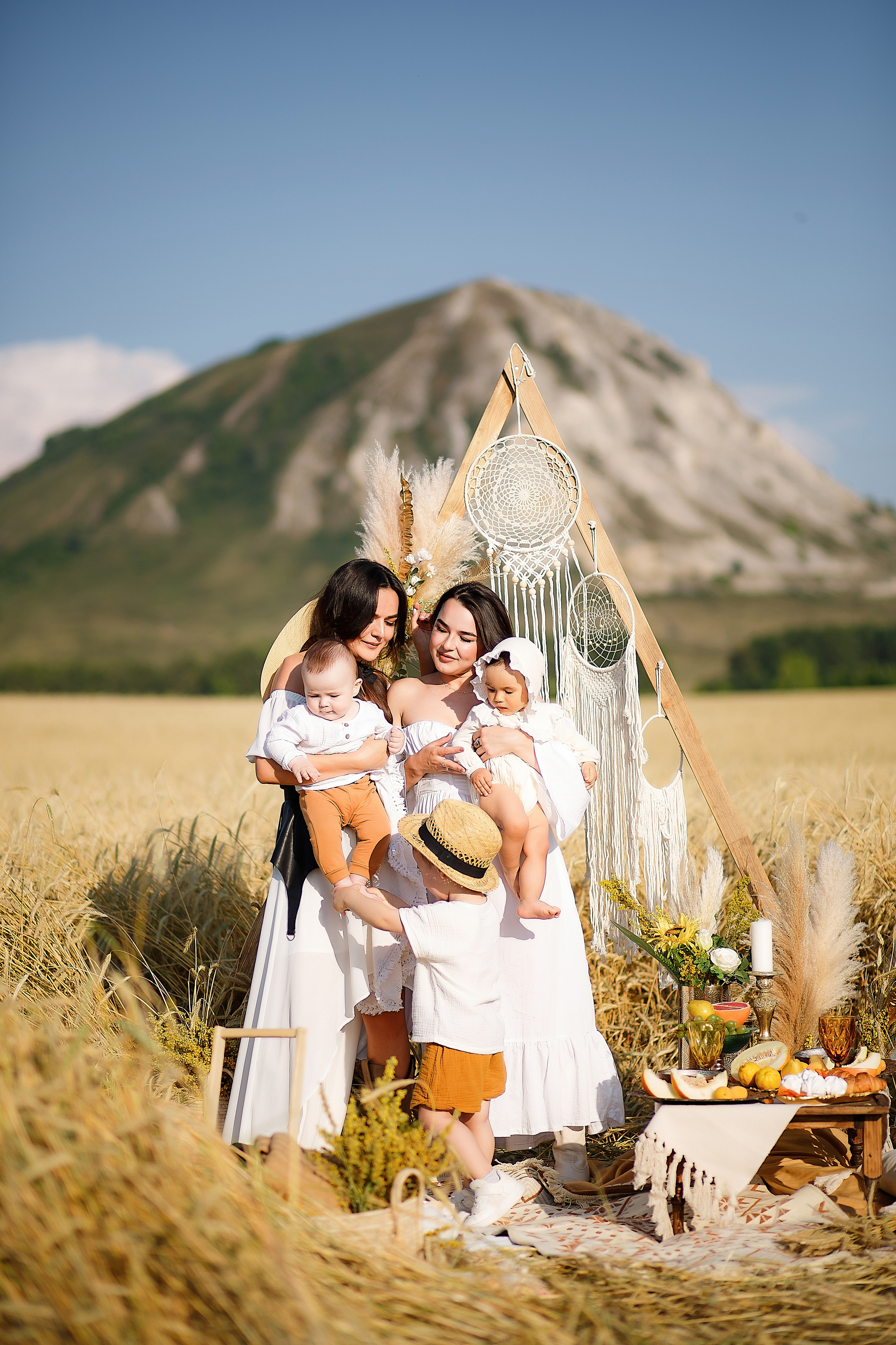 Фотосессия в стиле бохо на природе. Семейный и детский фотограф в Стерлитамаке Разина Рахмангулова