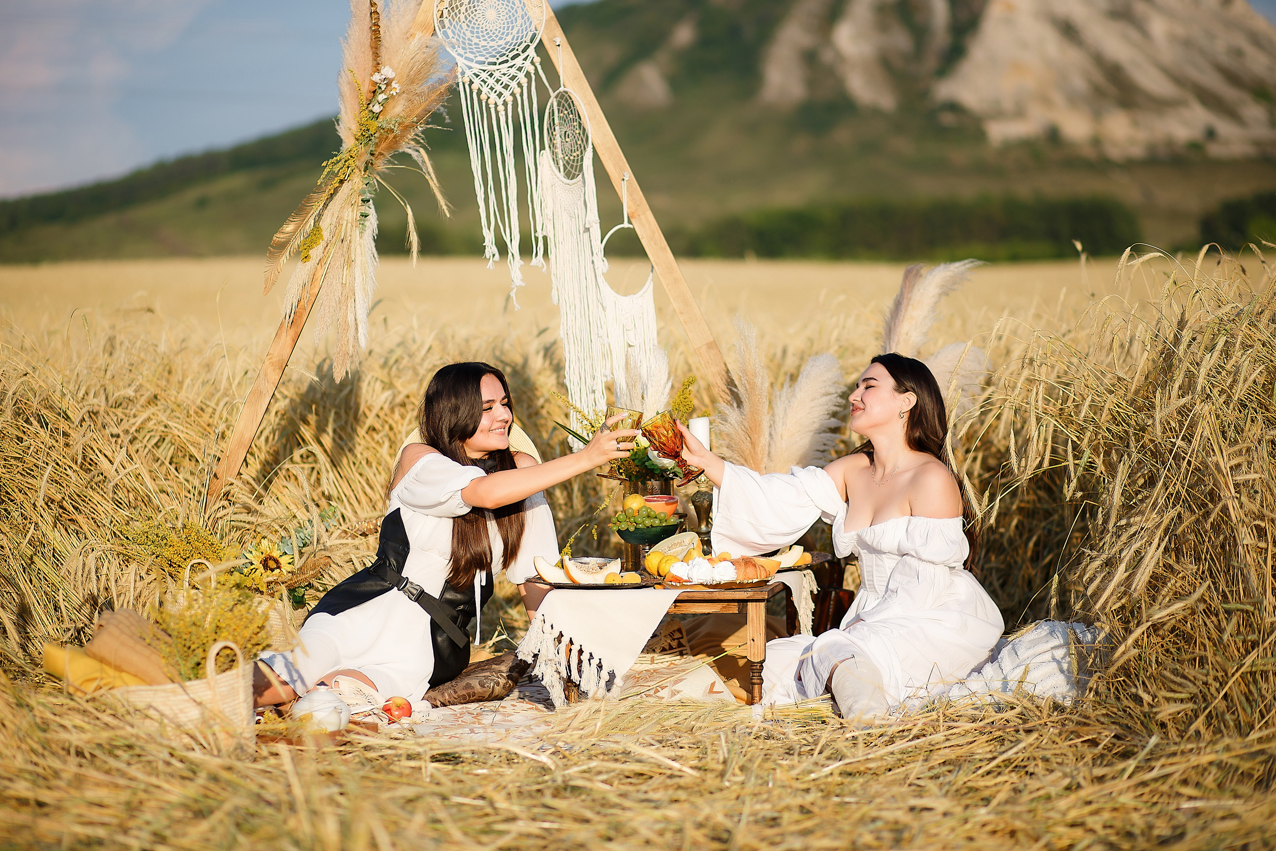 Фотосессия в стиле бохо на природе. Семейный и детский фотограф в Стерлитамаке Разина Рахмангулова